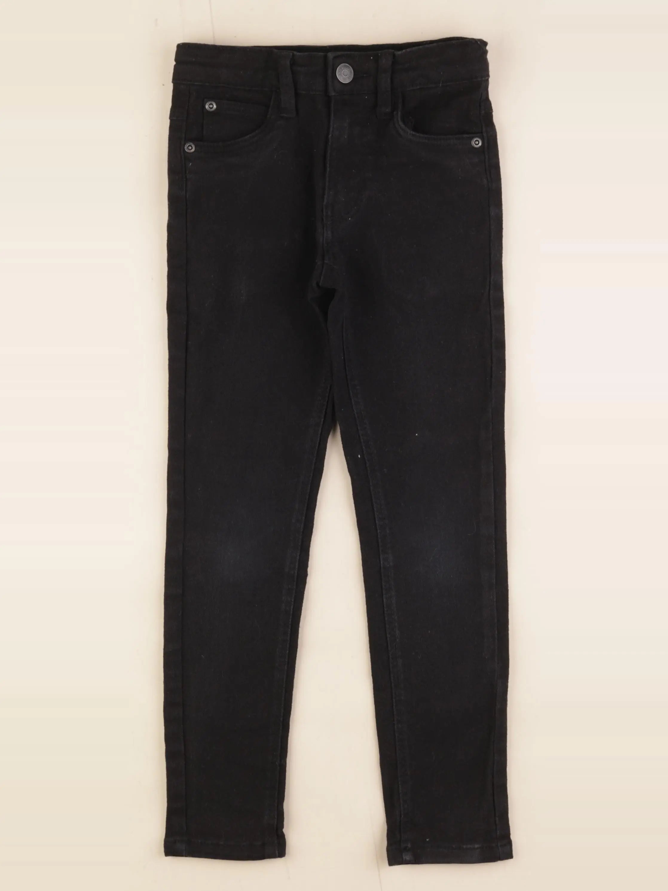 Vertbaudet - jean noir - 7 ans