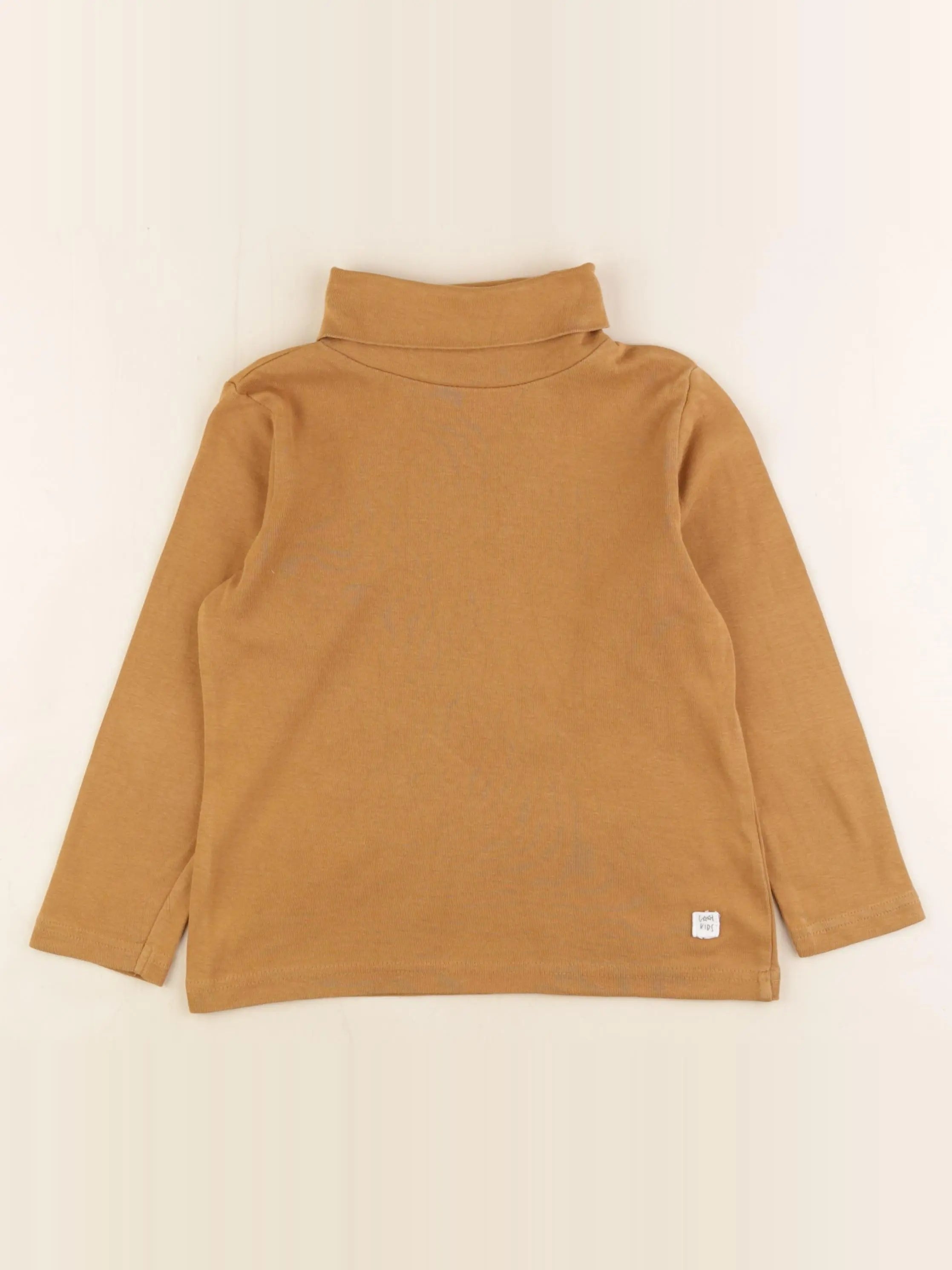 Vertbaudet - sous-pull marron - 6 ans