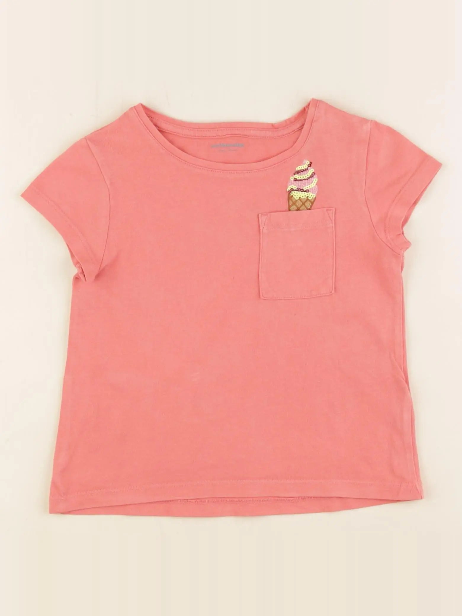 Vertbaudet - tee-shirt rose - 3 ans