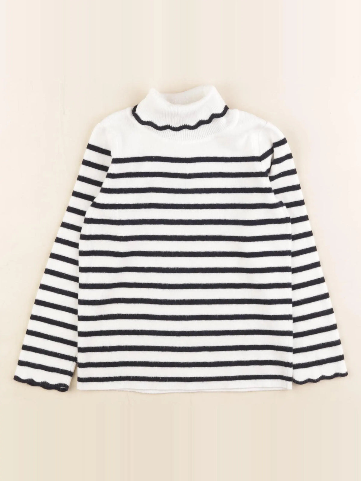 Jacadi - pull bleu, blanc - 4 ans