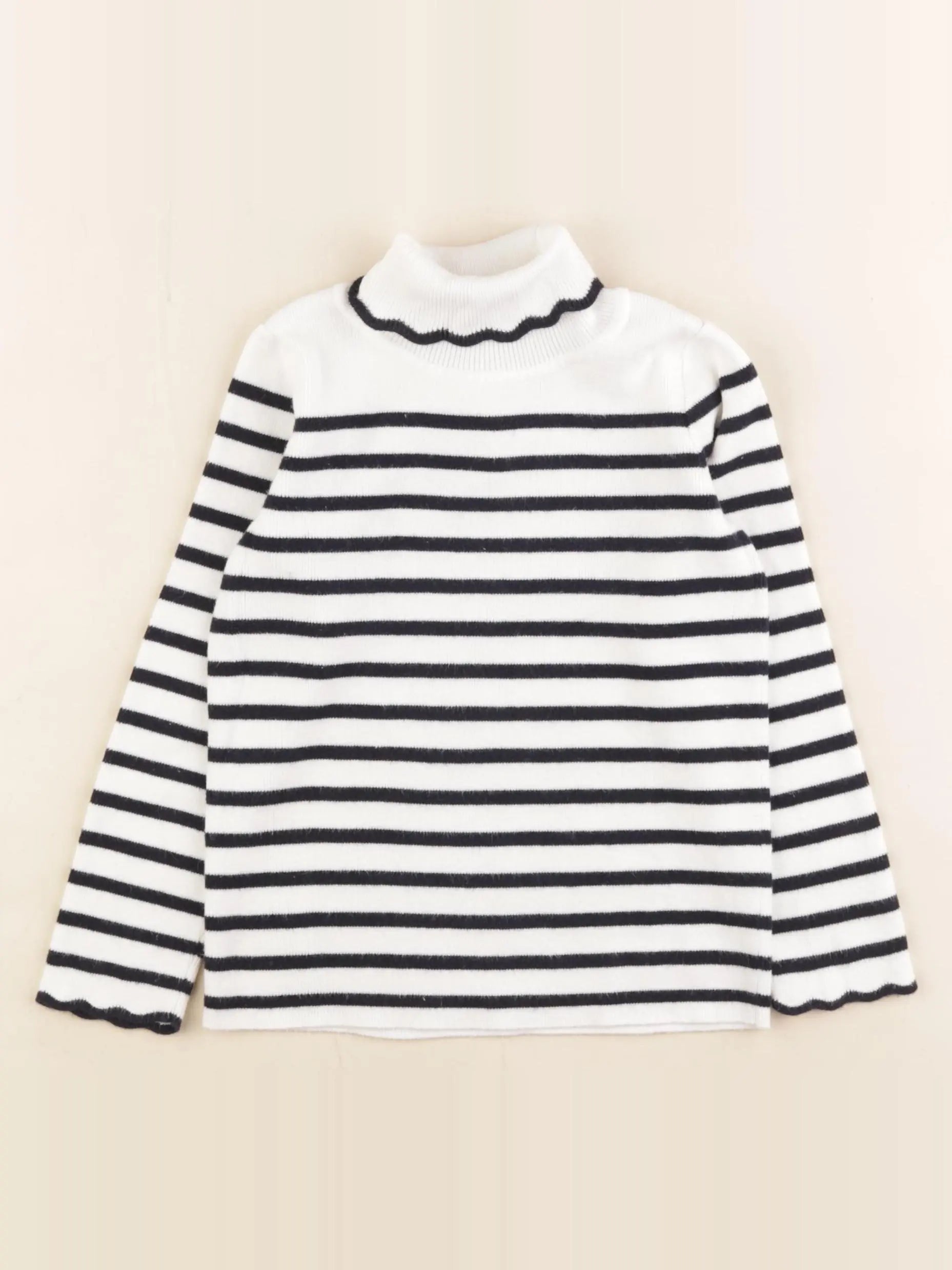 Jacadi - pull bleu, blanc - 4 ans