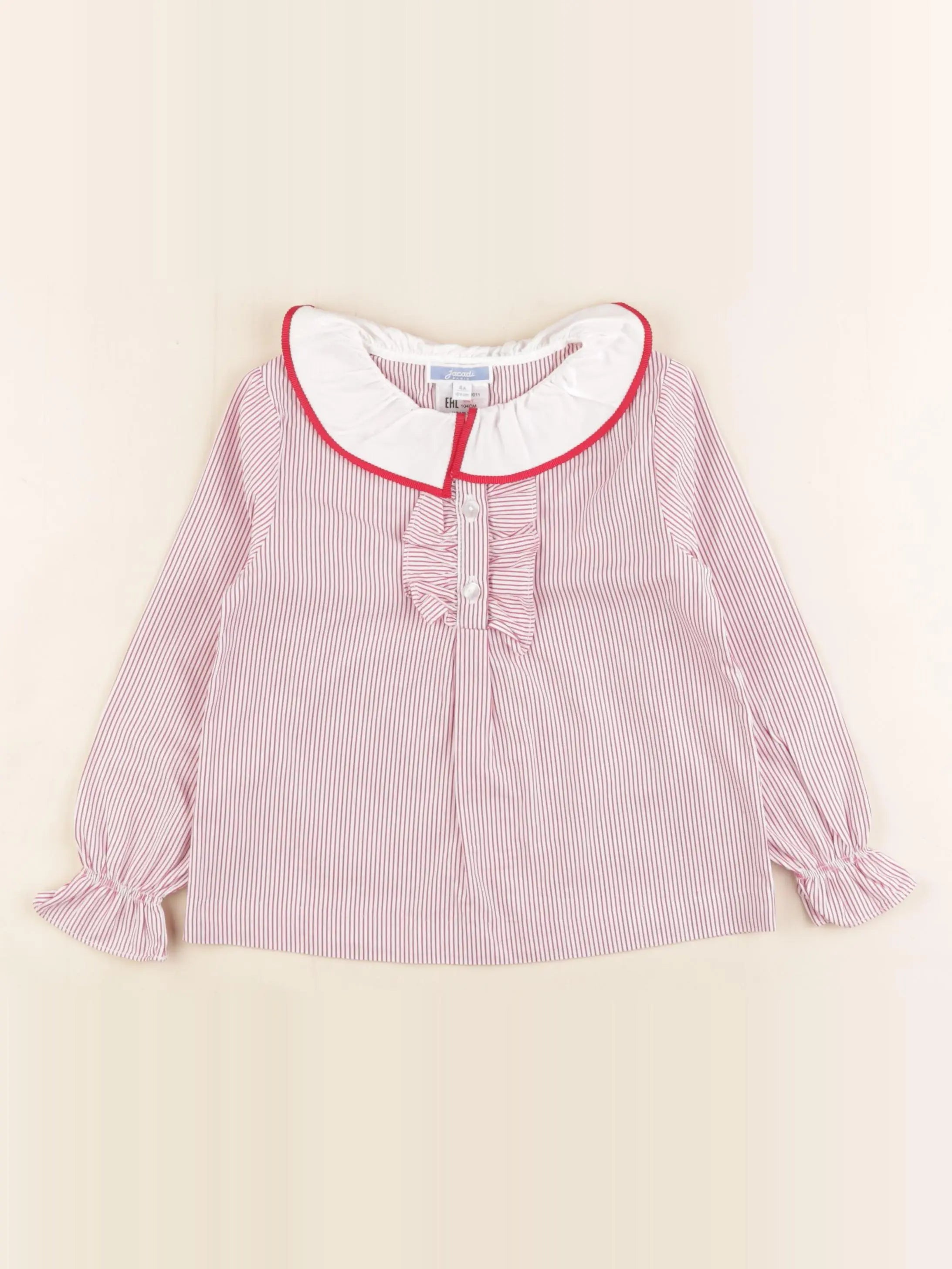 Jacadi - blouse rose - 4 ans