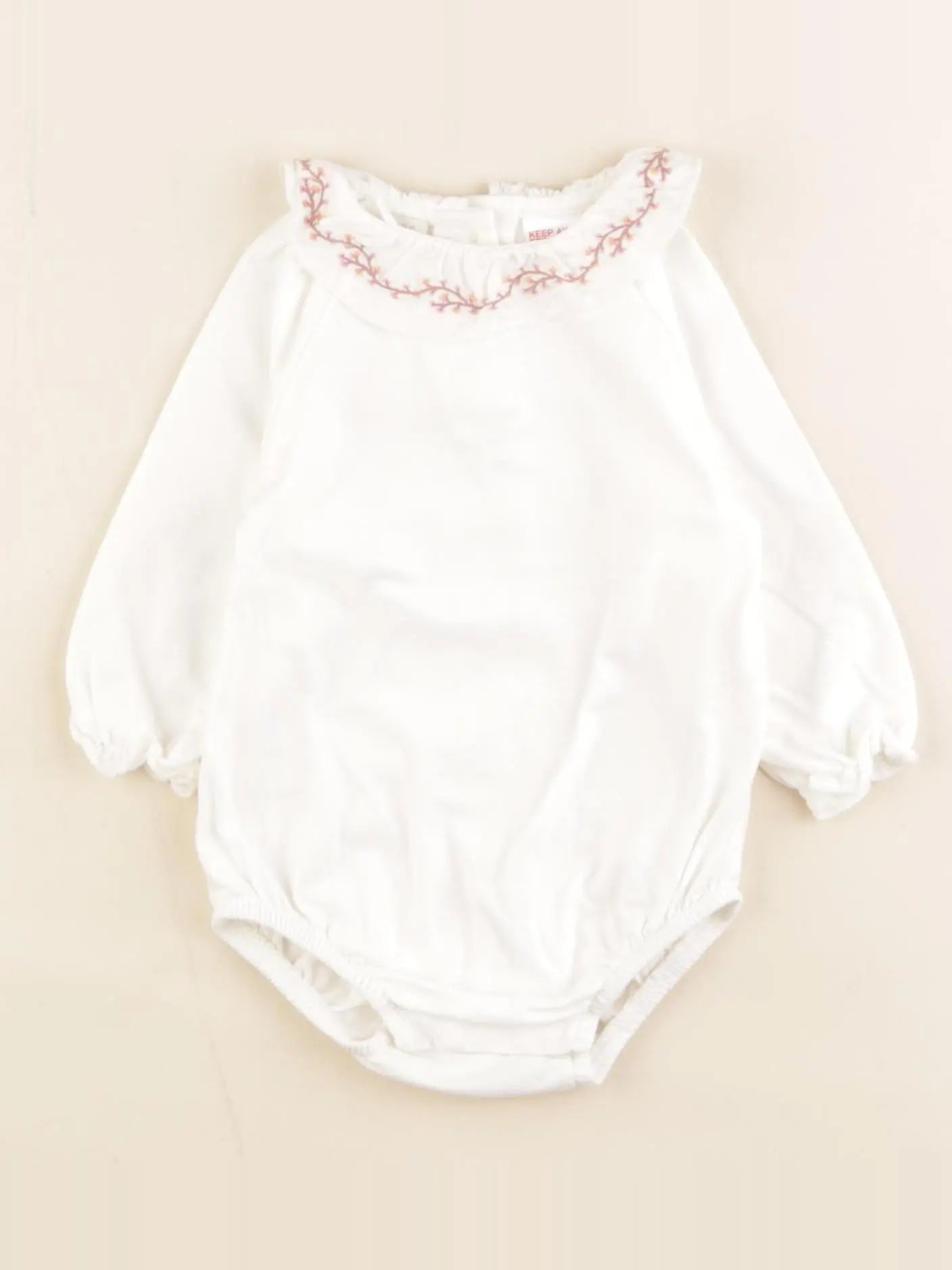 Zara - combinaison blanc - 1/3 mois