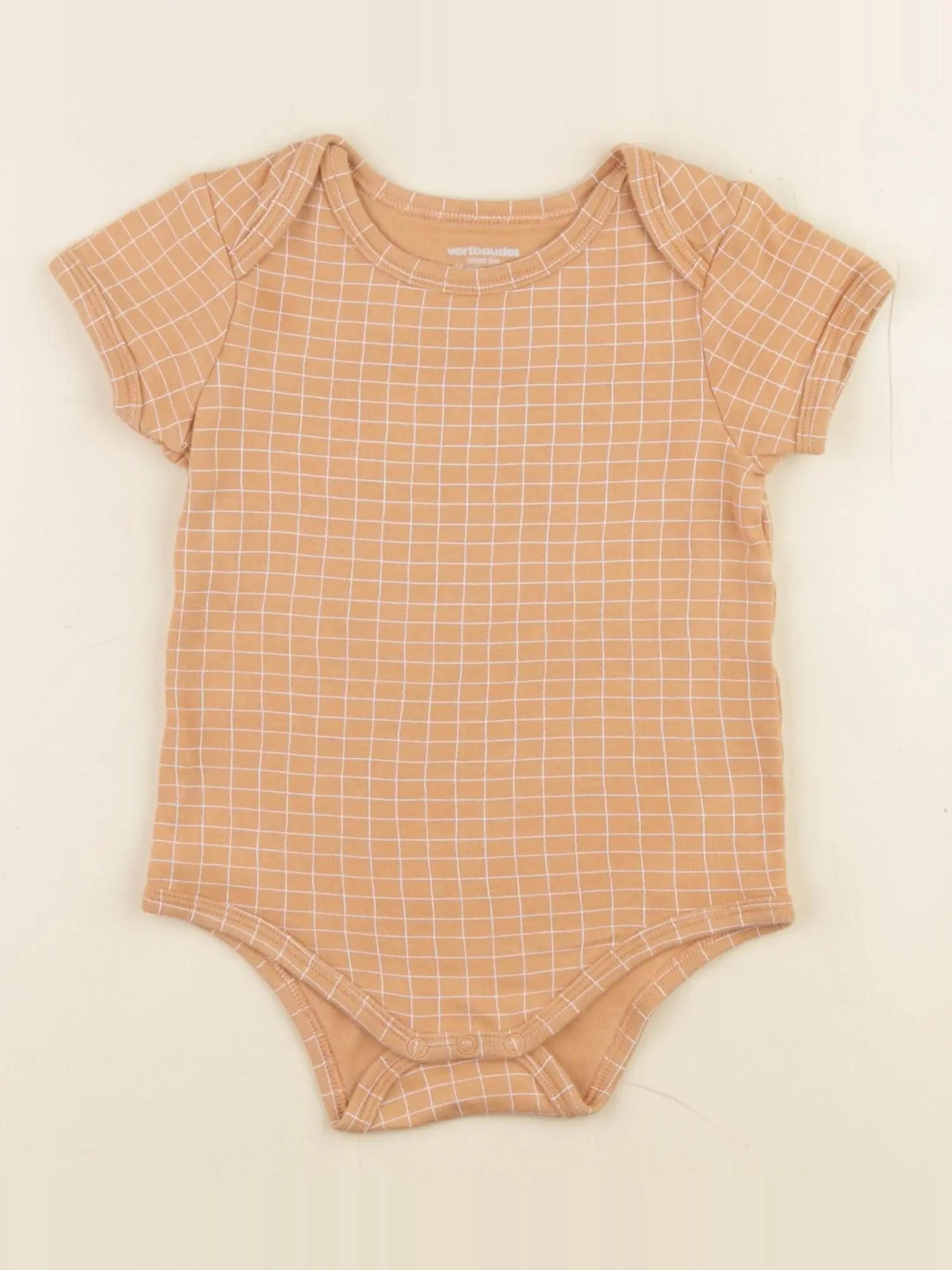 Vertbaudet - body orange - 24 mois