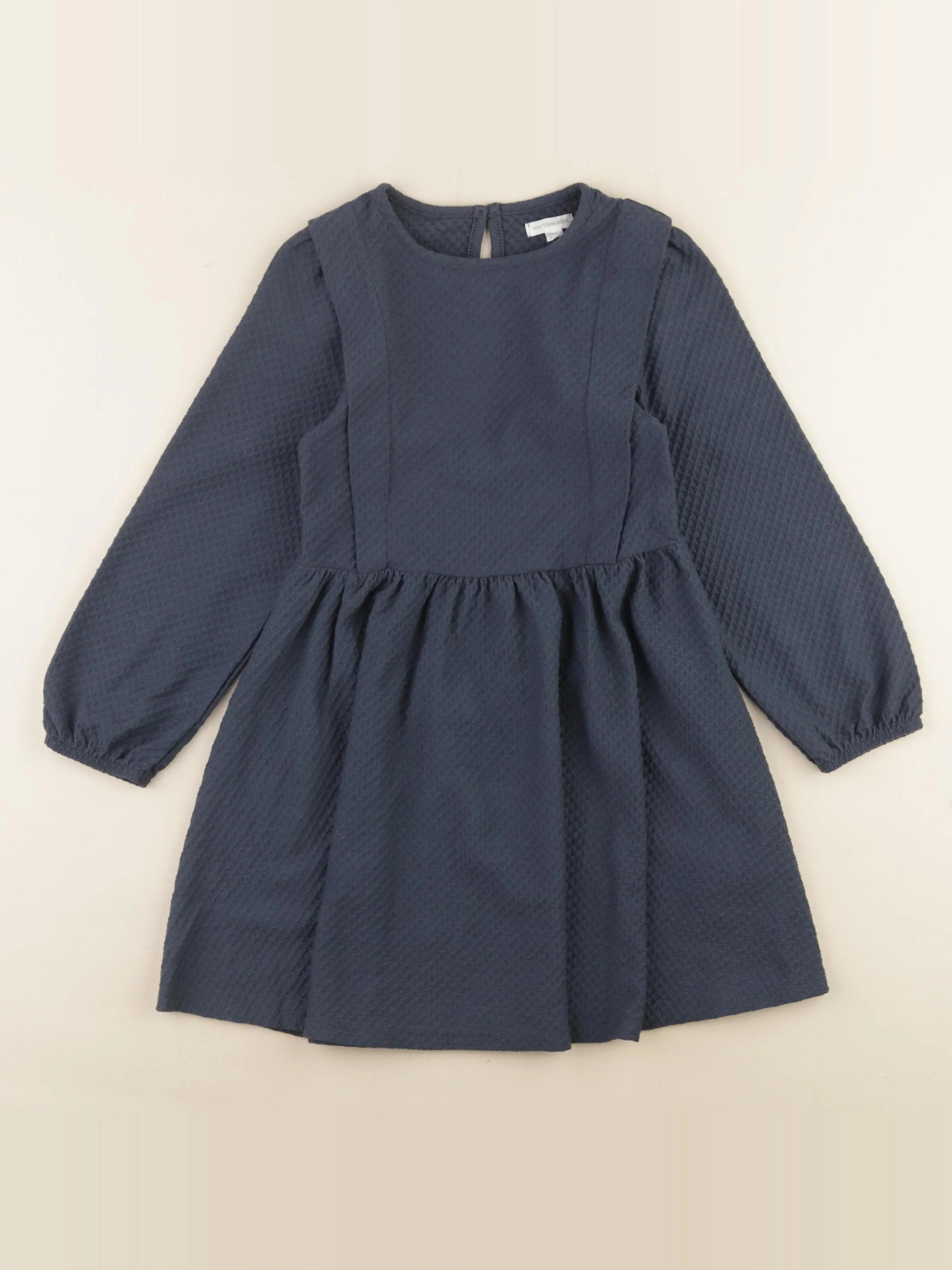 Vertbaudet - robe bleu - 6 ans