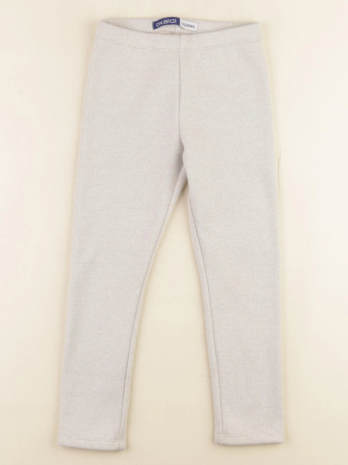 Okaidi - legging doublé beige - 6 ans