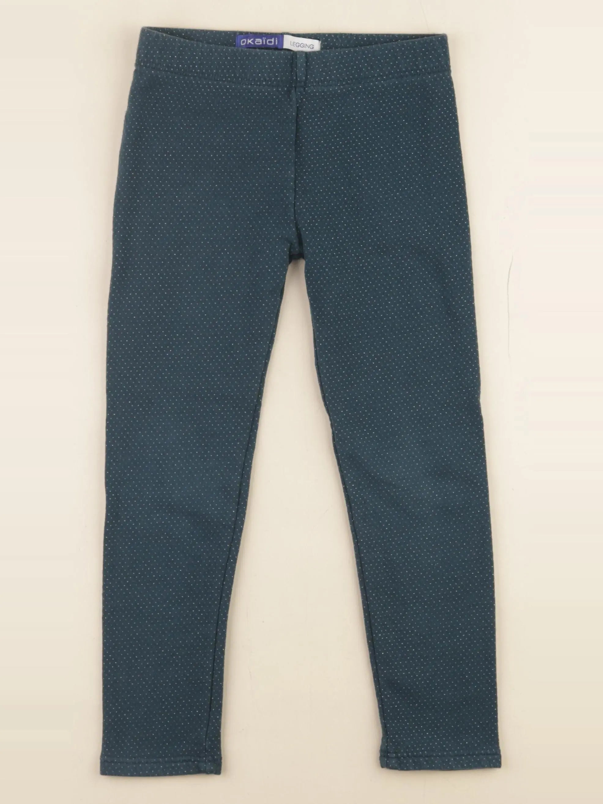 Okaidi - legging doublé vert - 6 ans