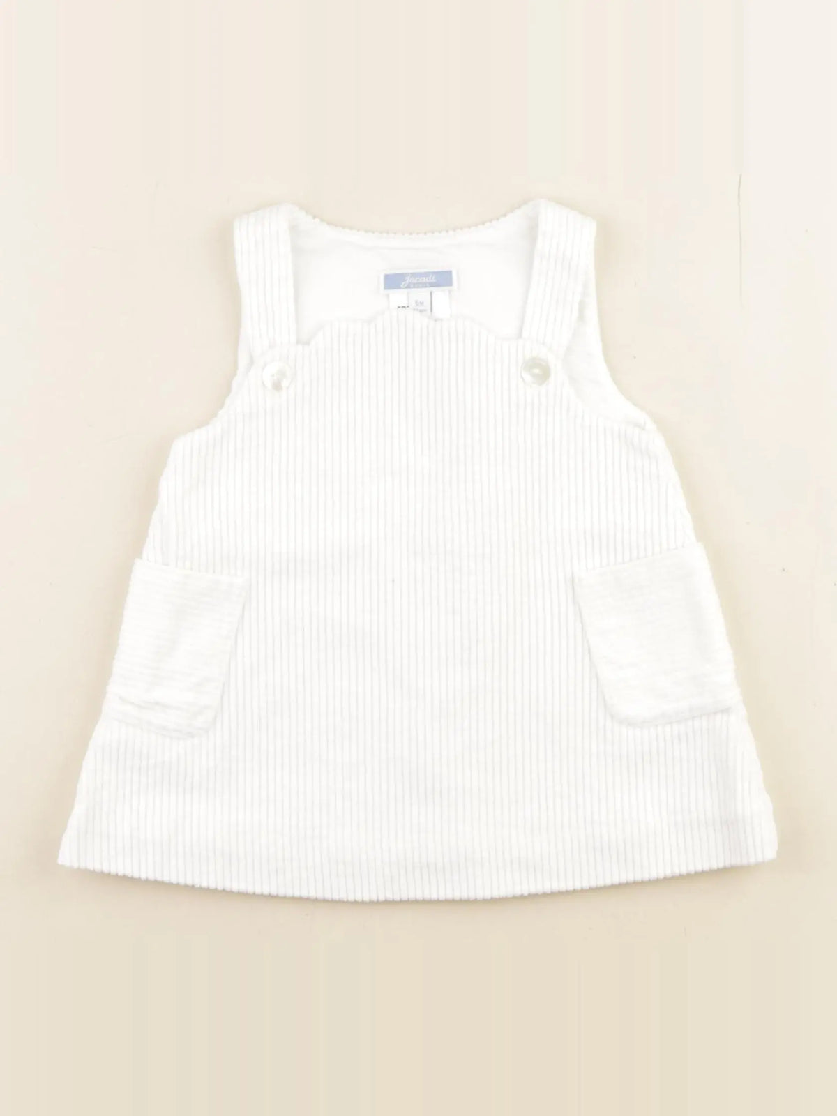 Jacadi - robe blanc - 6 mois