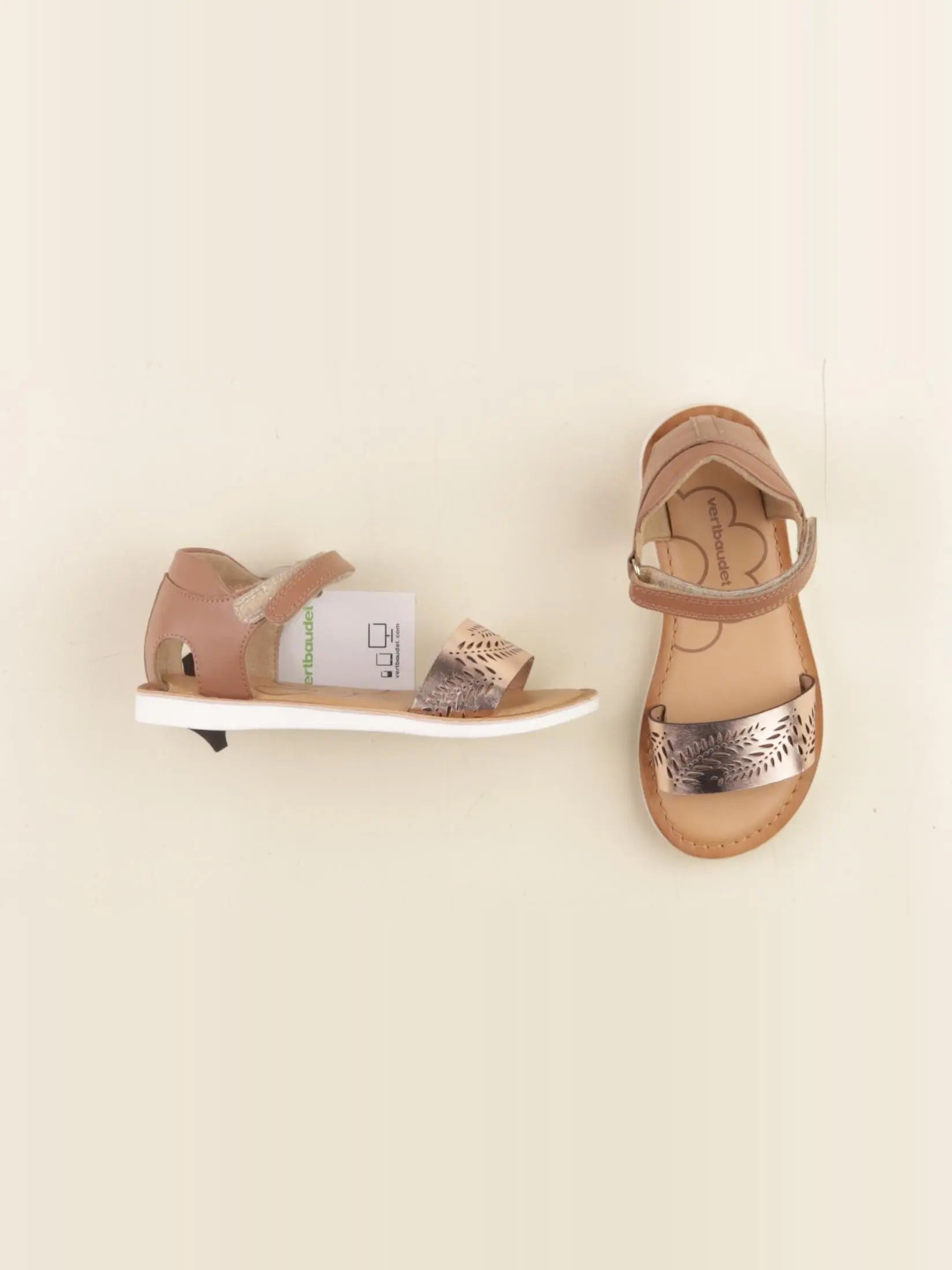 Vertbaudet - sandales marron - pointure 29