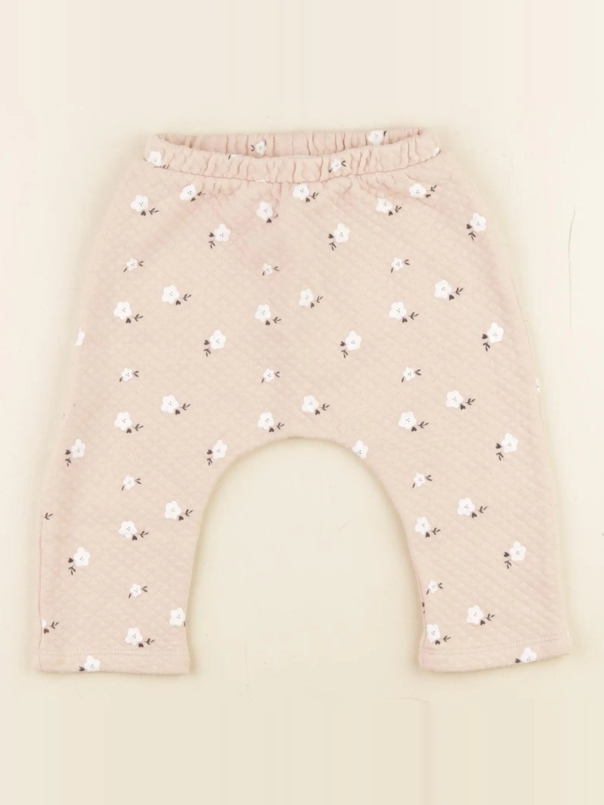 Vertbaudet - sarouel rose - 12 mois