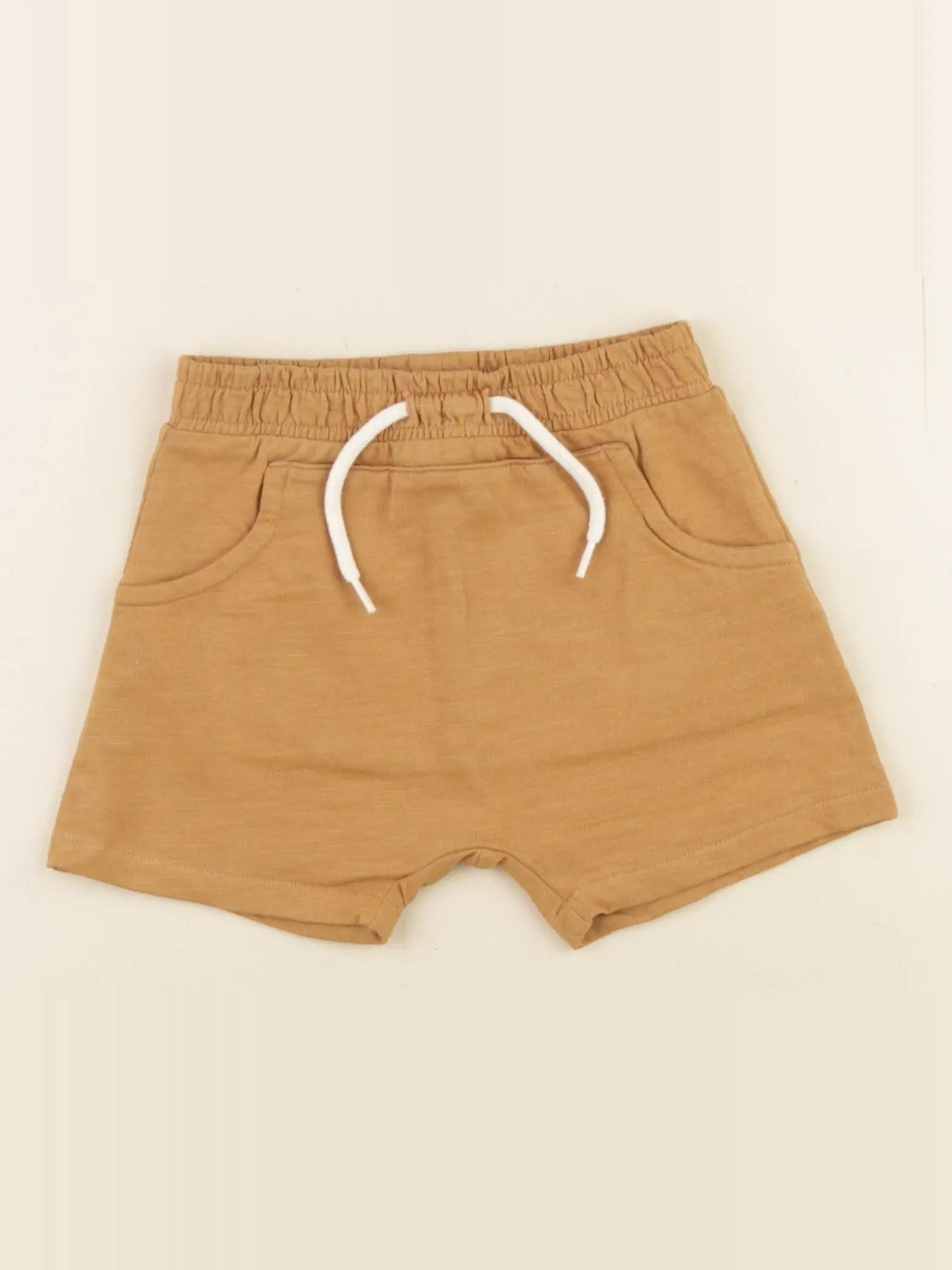 Vertbaudet - short marron - 18 mois