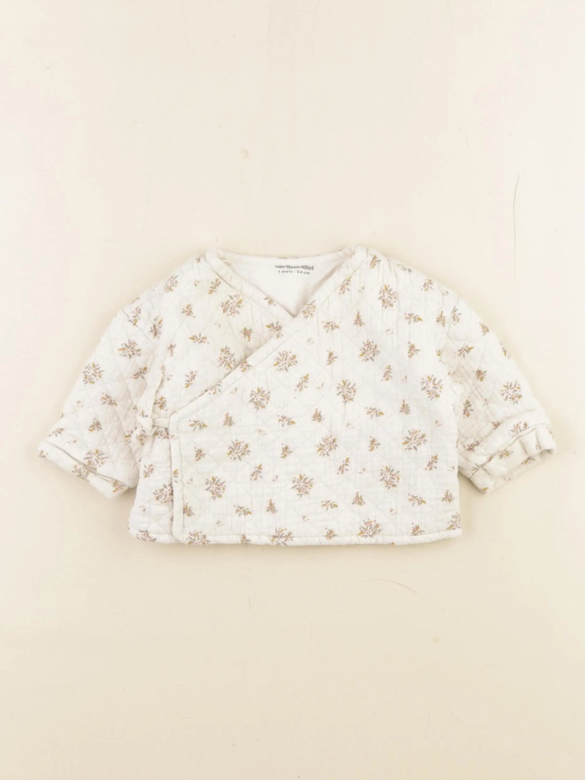 Vertbaudet - sweat multicolore - 1 mois