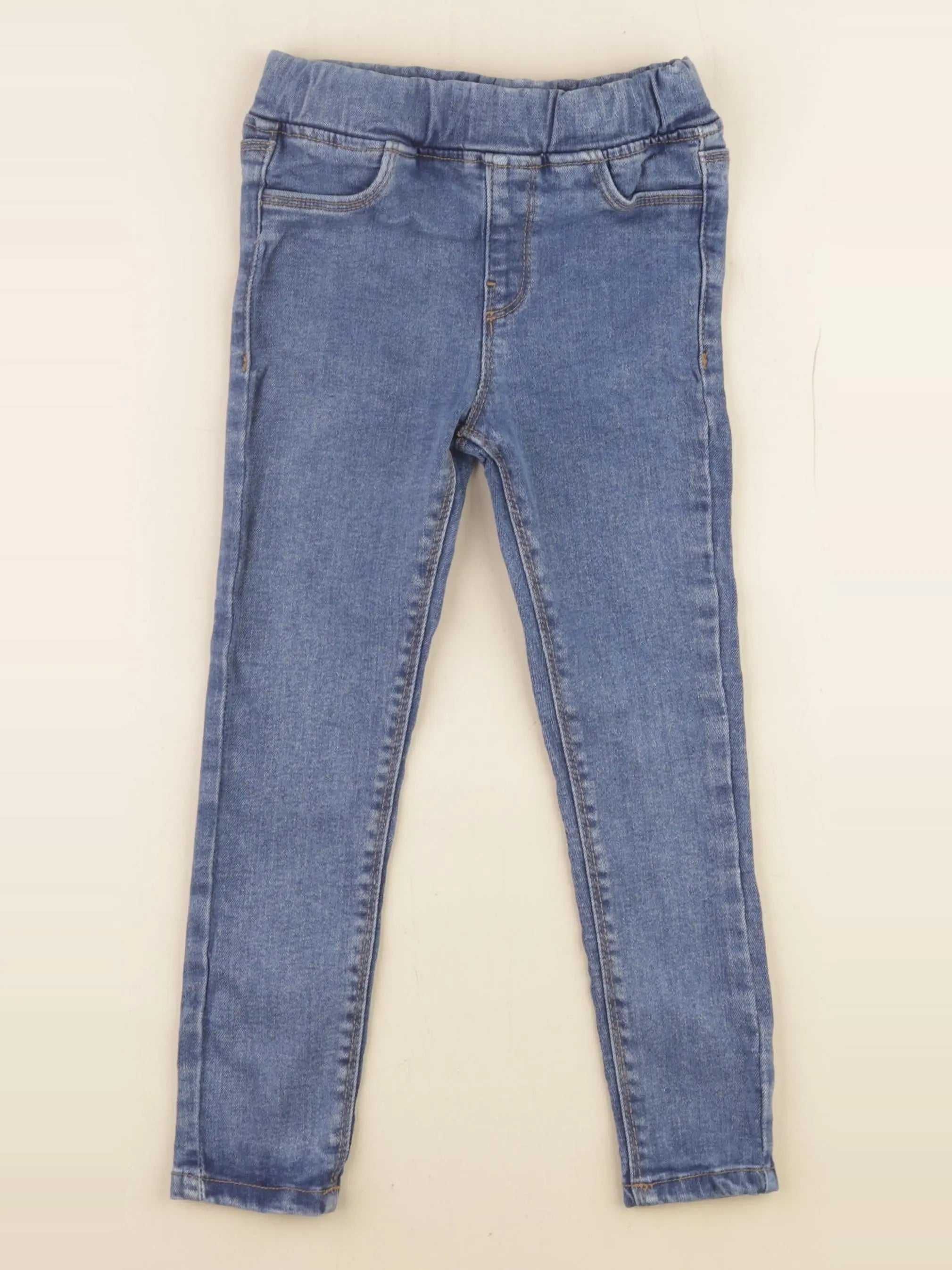 Vertbaudet - jegging bleu - 5 ans