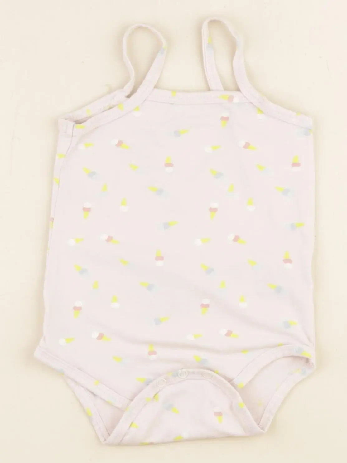 Vertbaudet - body coton rose - 6 mois