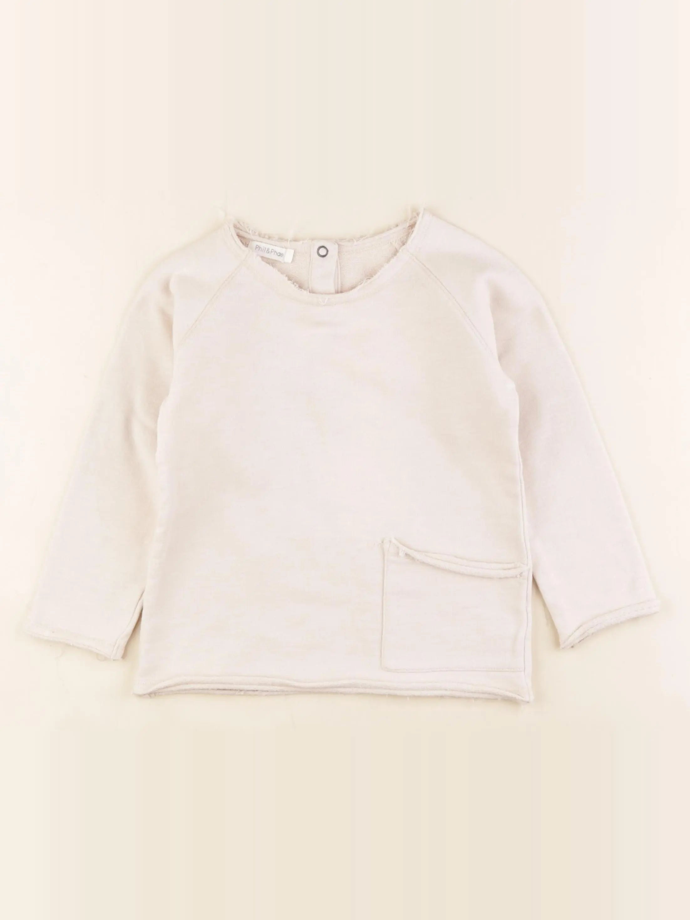 Phil & Phae - sweat beige - 4 ans