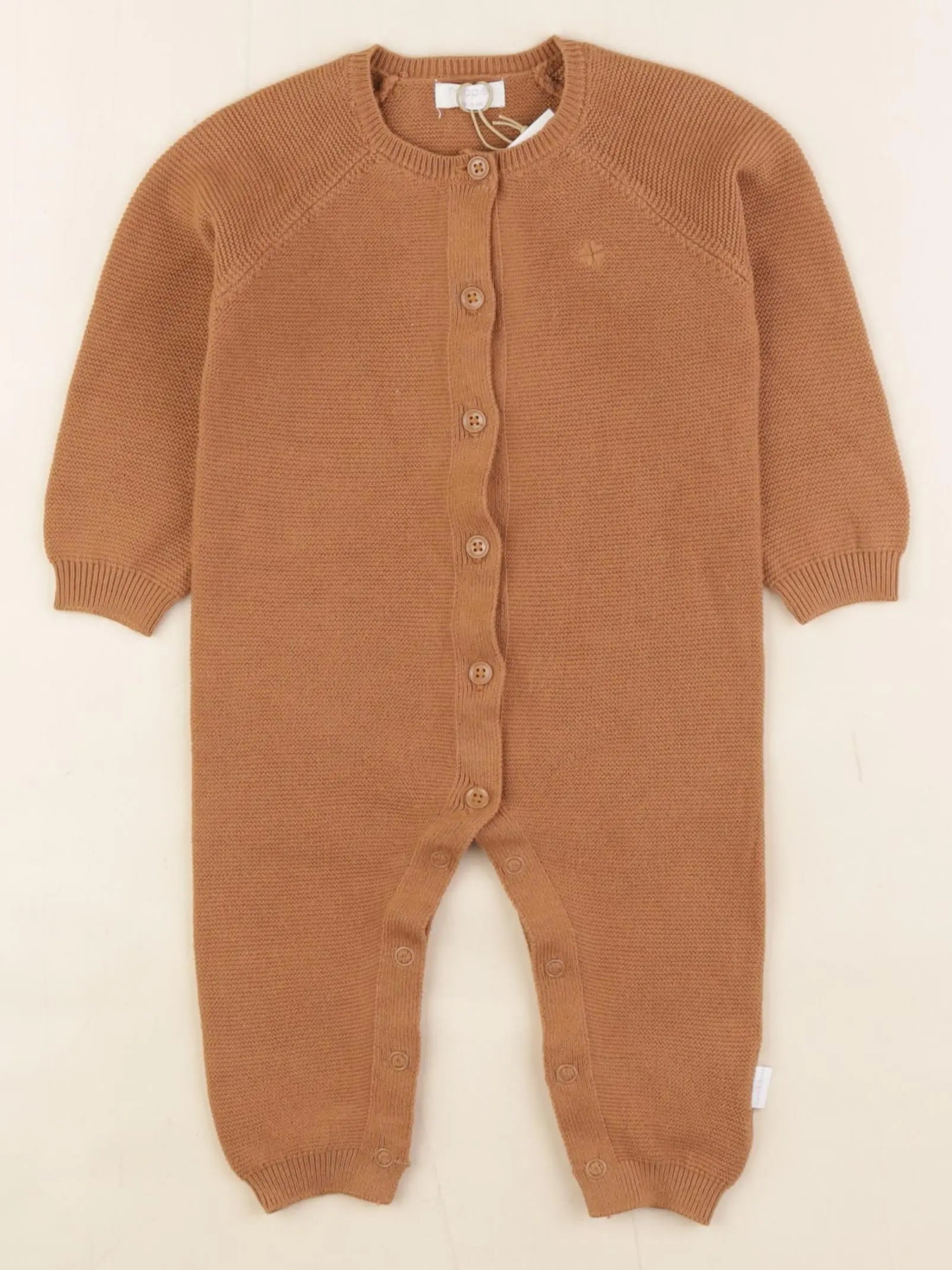 Noppies - combinaison marron - 4/6 mois