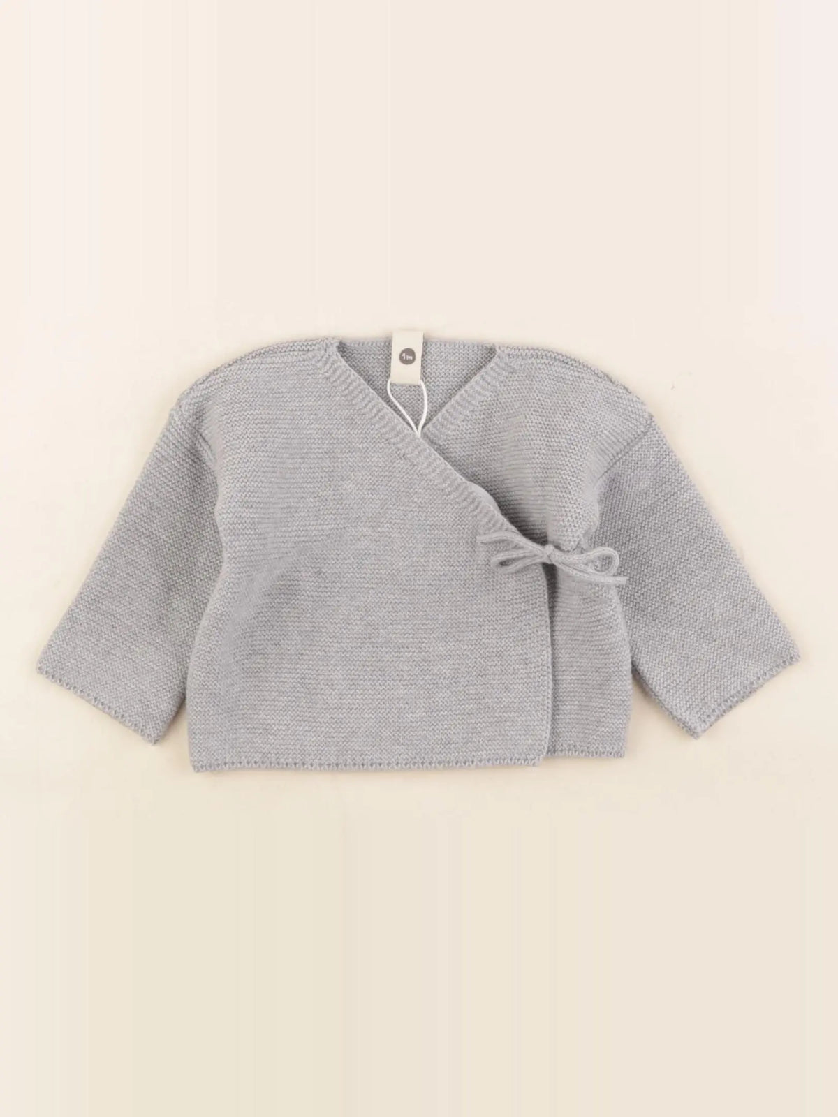 Bayiri  - gilet gris - 1 mois