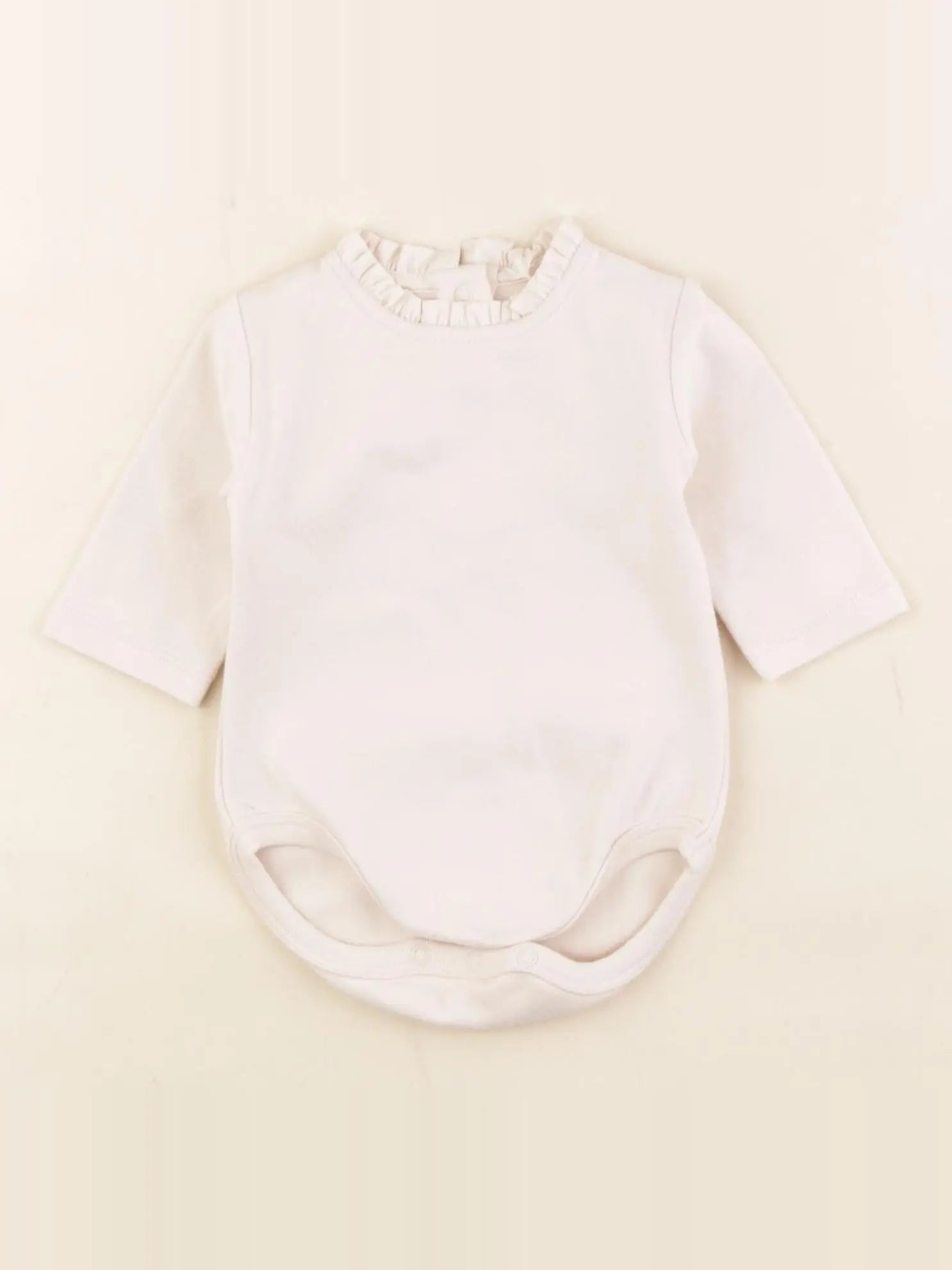 Play Up - body à col beige - 3 mois