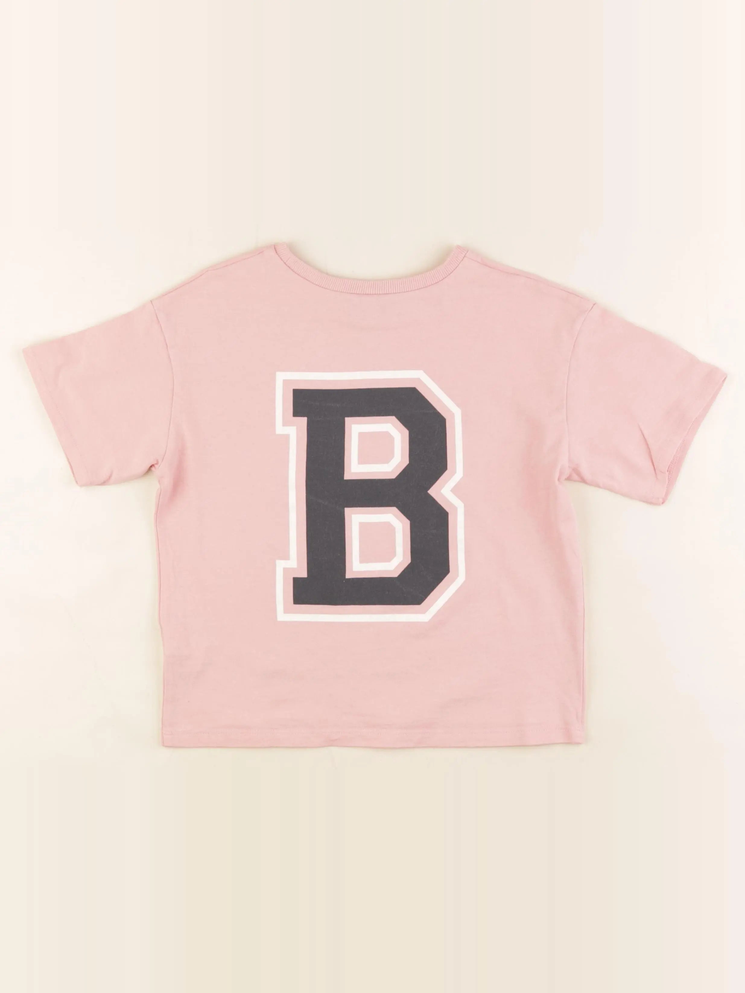 Tape à l'oeil - tee-shirt imprimé au dos rose - 4 ans