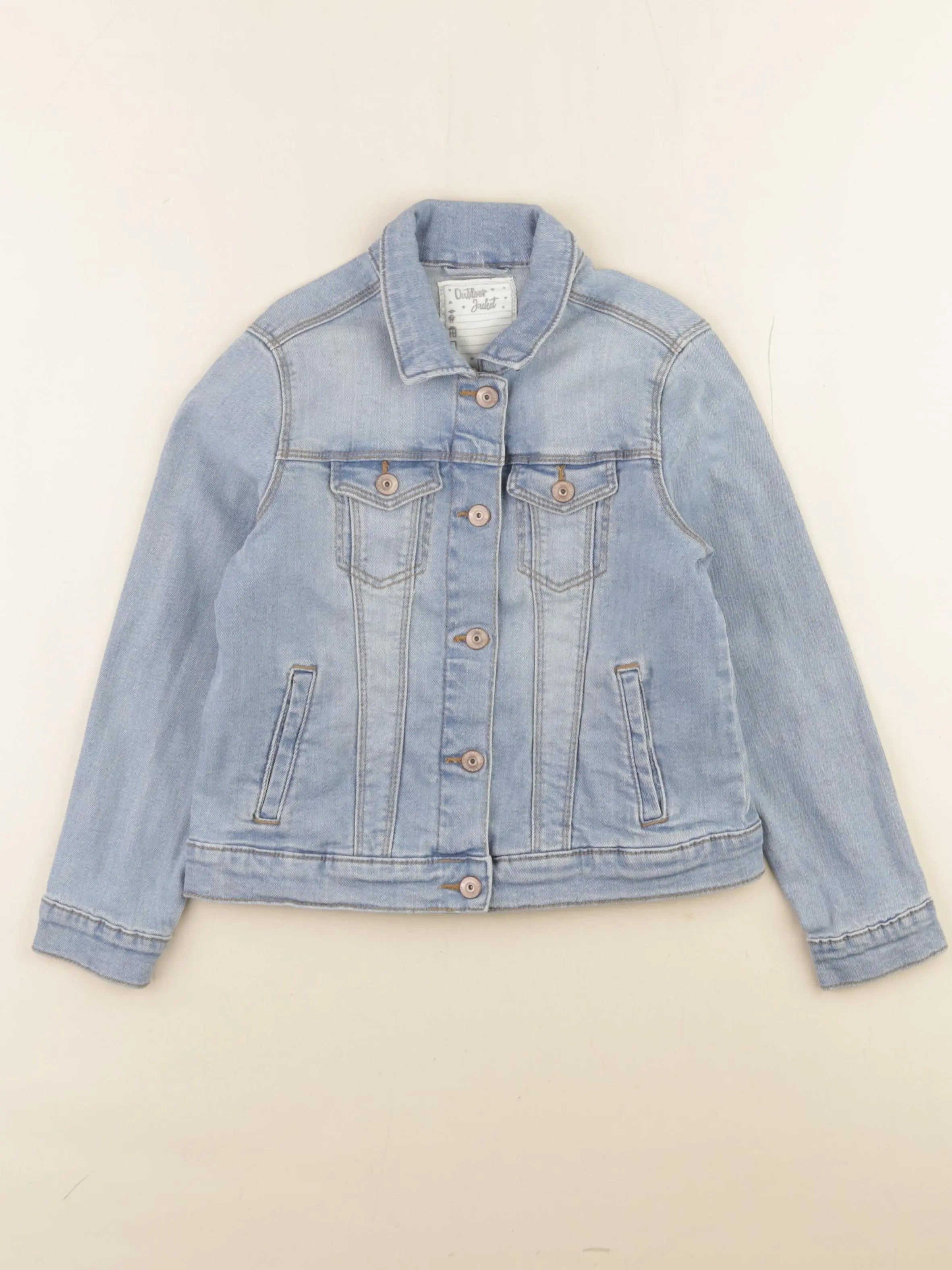 Vertbaudet - veste bleu - 7 ans