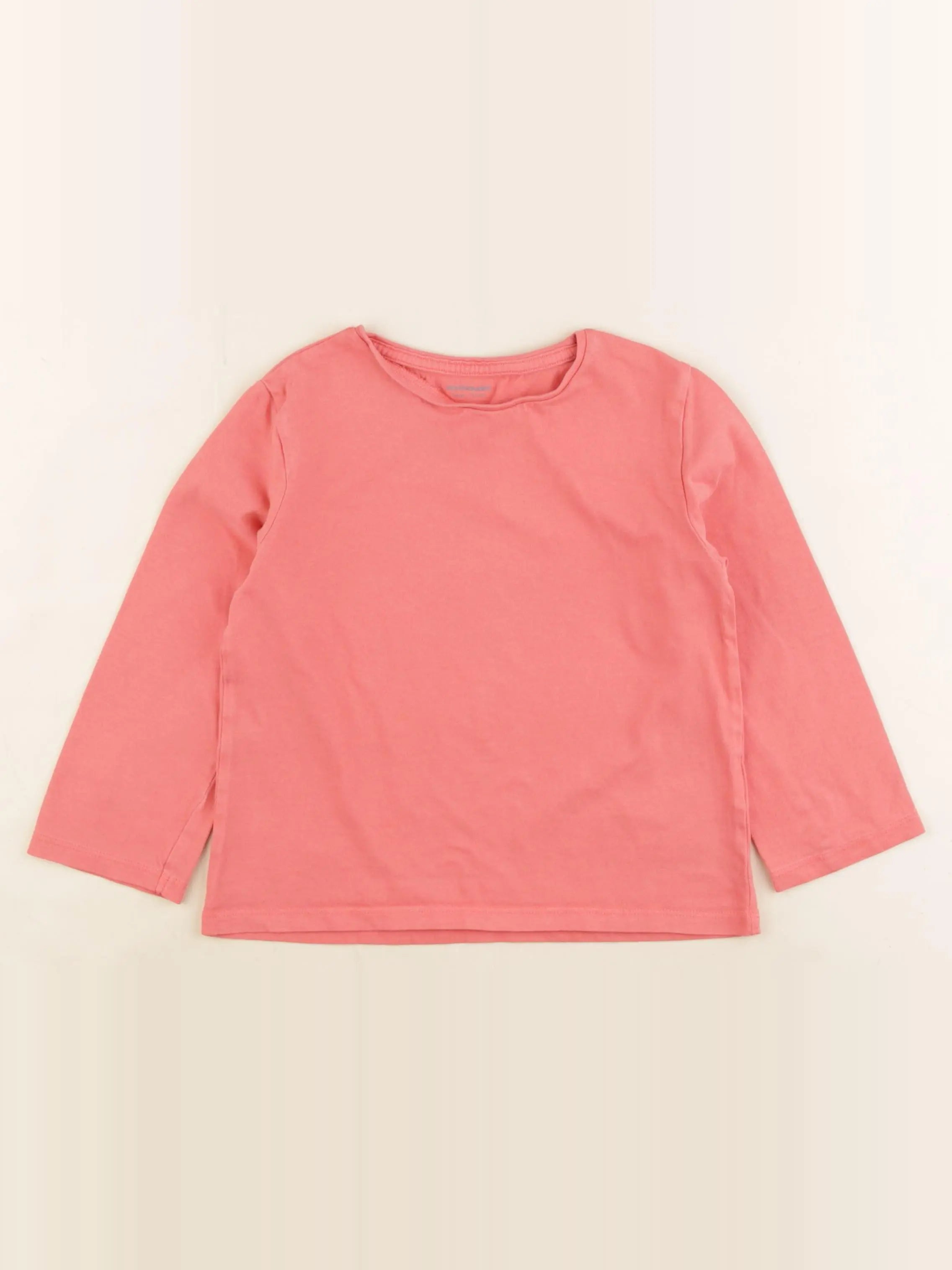 Vertbaudet - tee-shirt orange - 5 ans