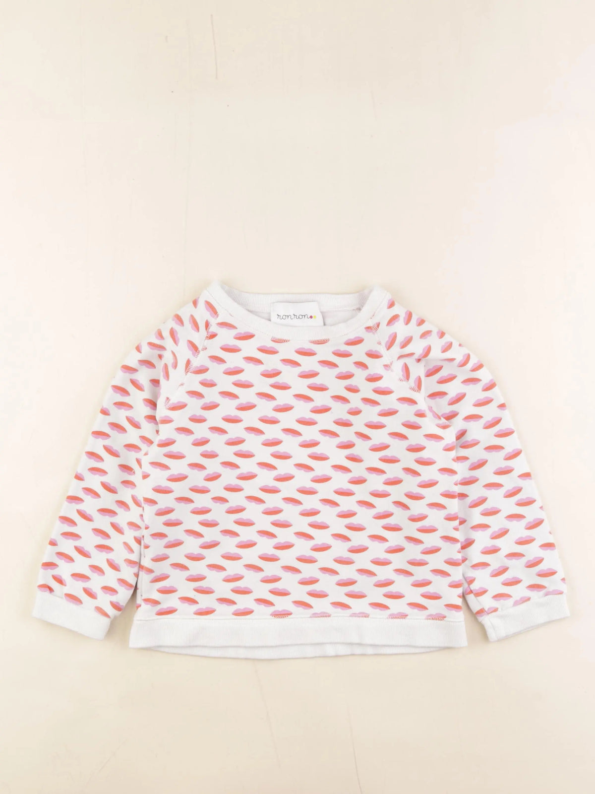 Ronron - sweat multicolore - 4/5 ans