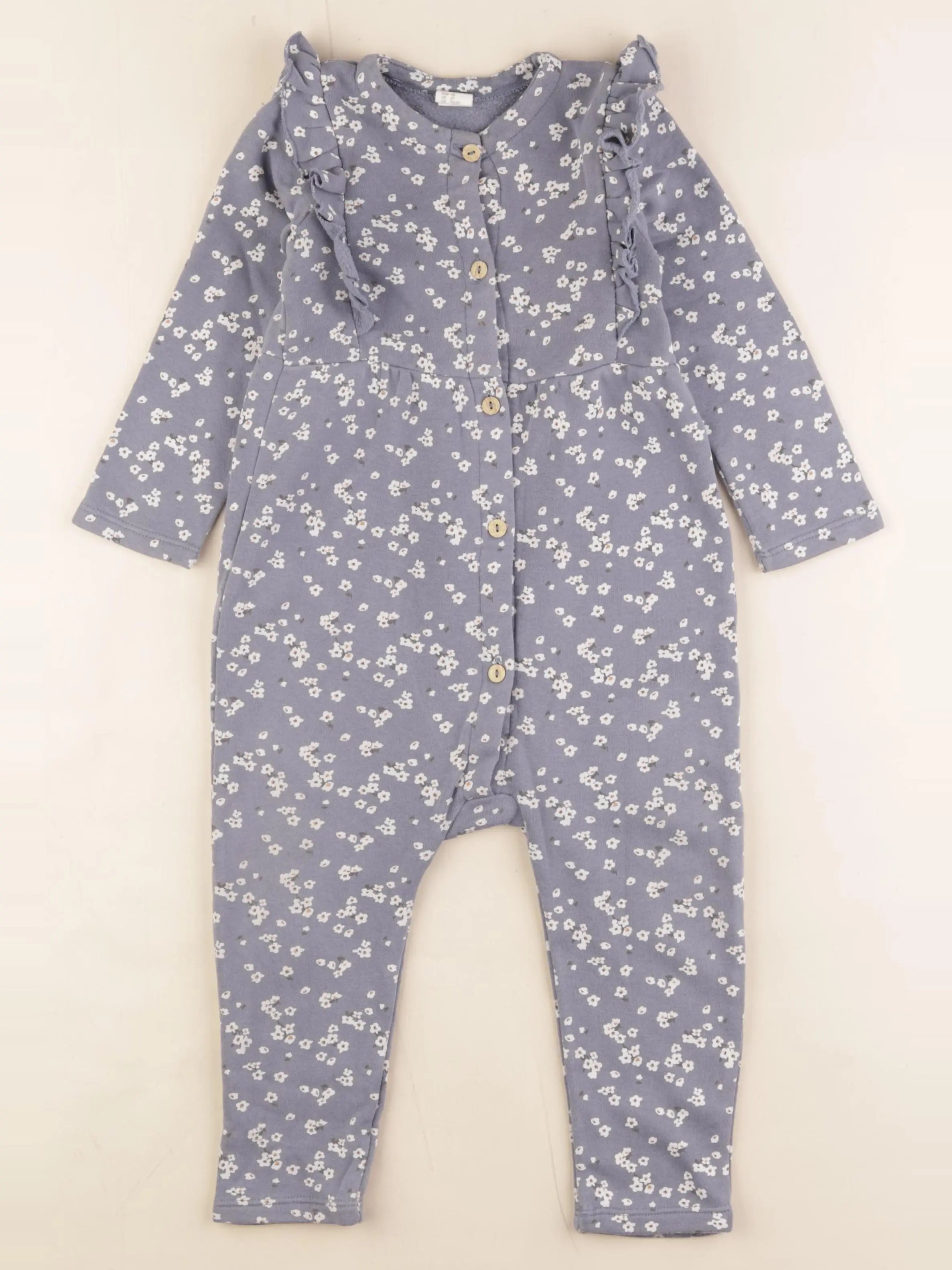 H&M - combinaison bleu - 18/24 mois