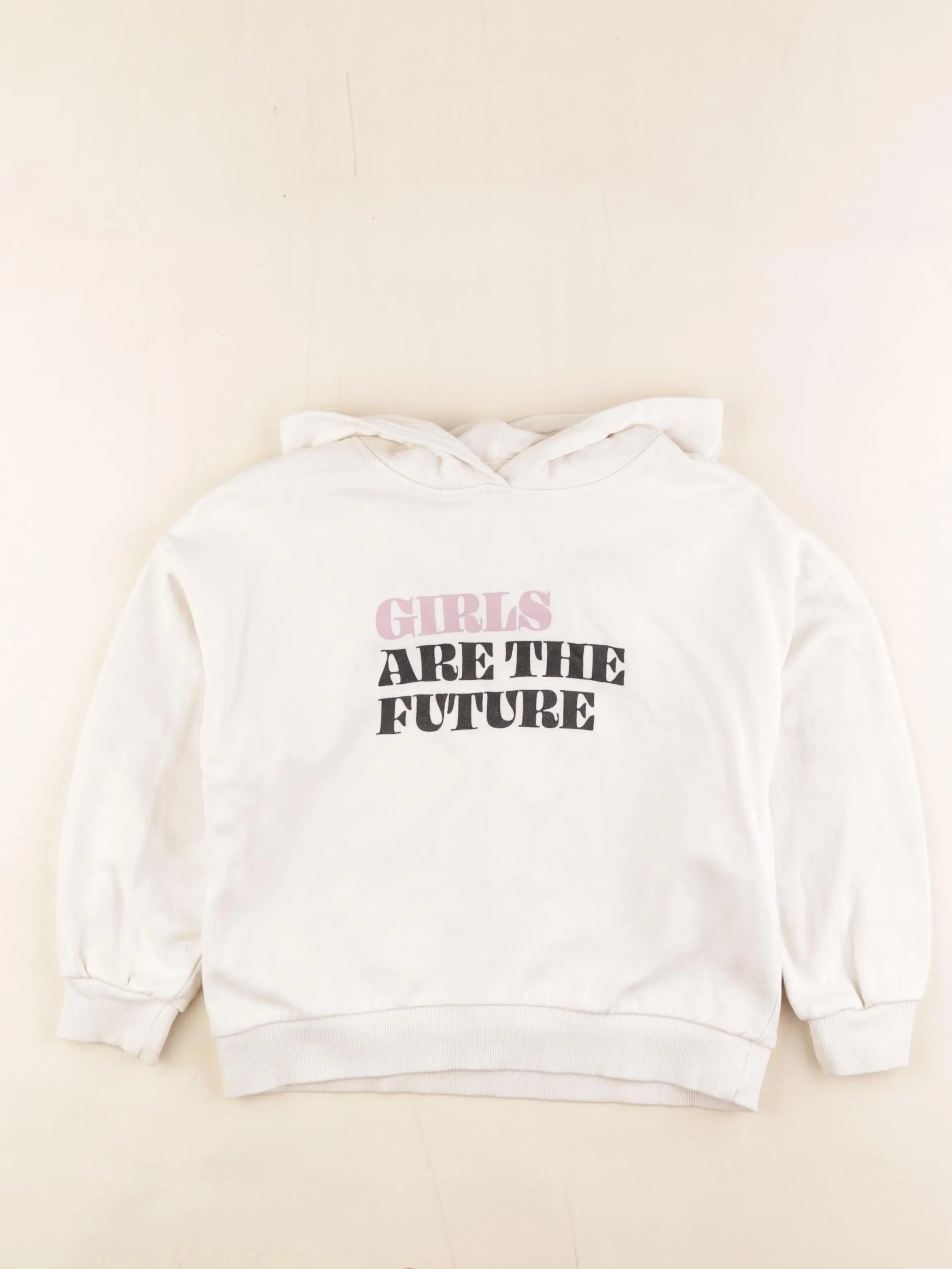 Monoprix - sweat beige - 6 ans