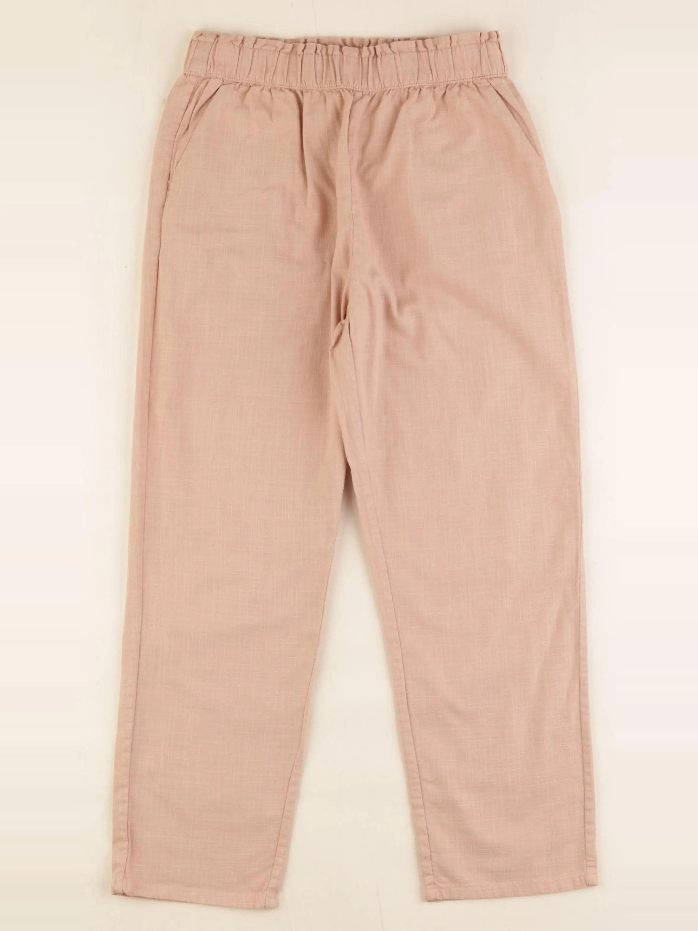 H&M - pantalon marron - 7/8 ans