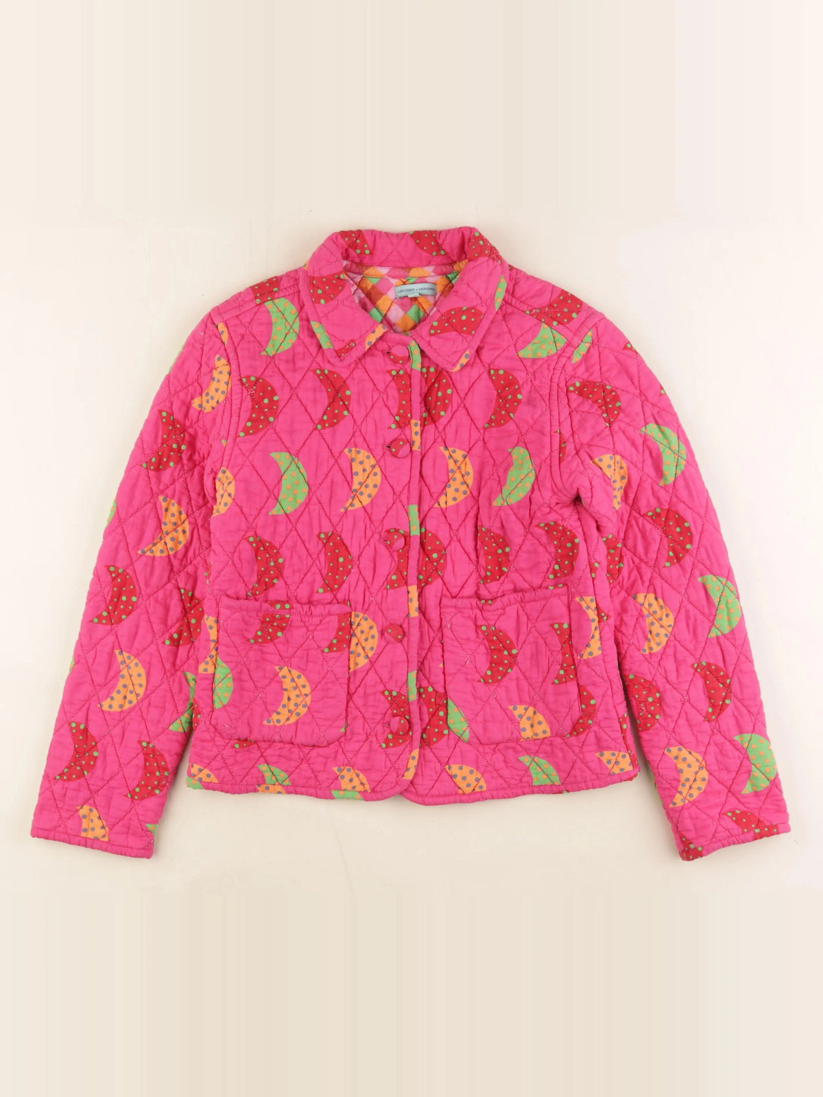 Monoprix - veste rose - 8/10 ans