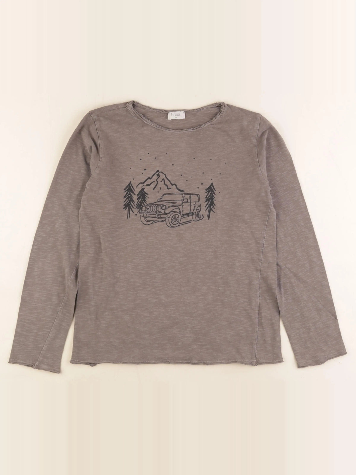 Buho - tee-shirt marron - 10 ans