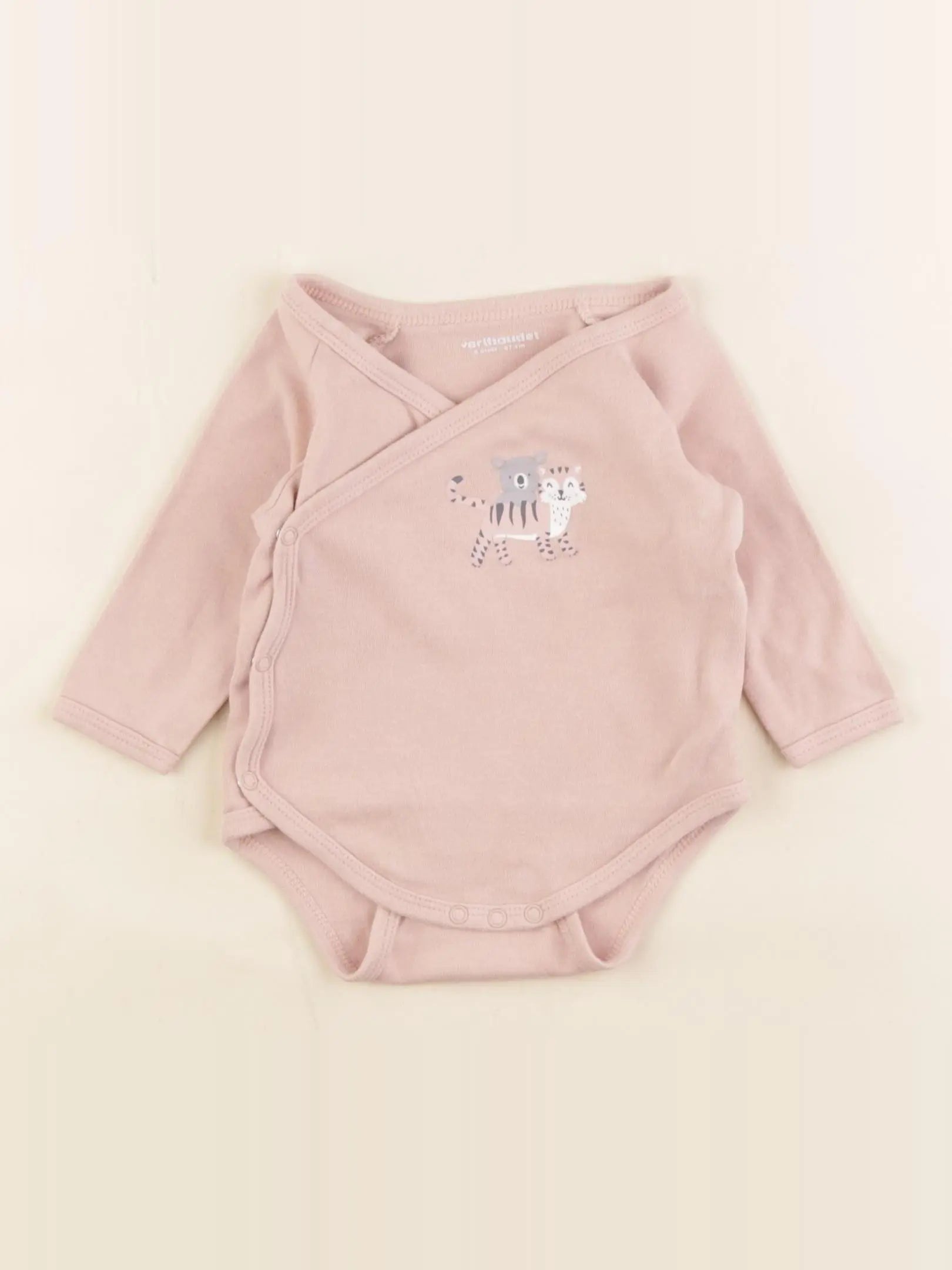 Vertbaudet - body rose - 6 mois