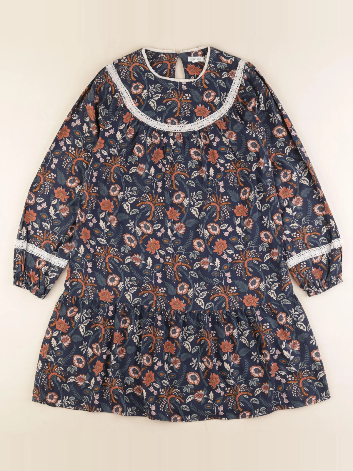 Vertbaudet - robe bleu - 12 ans