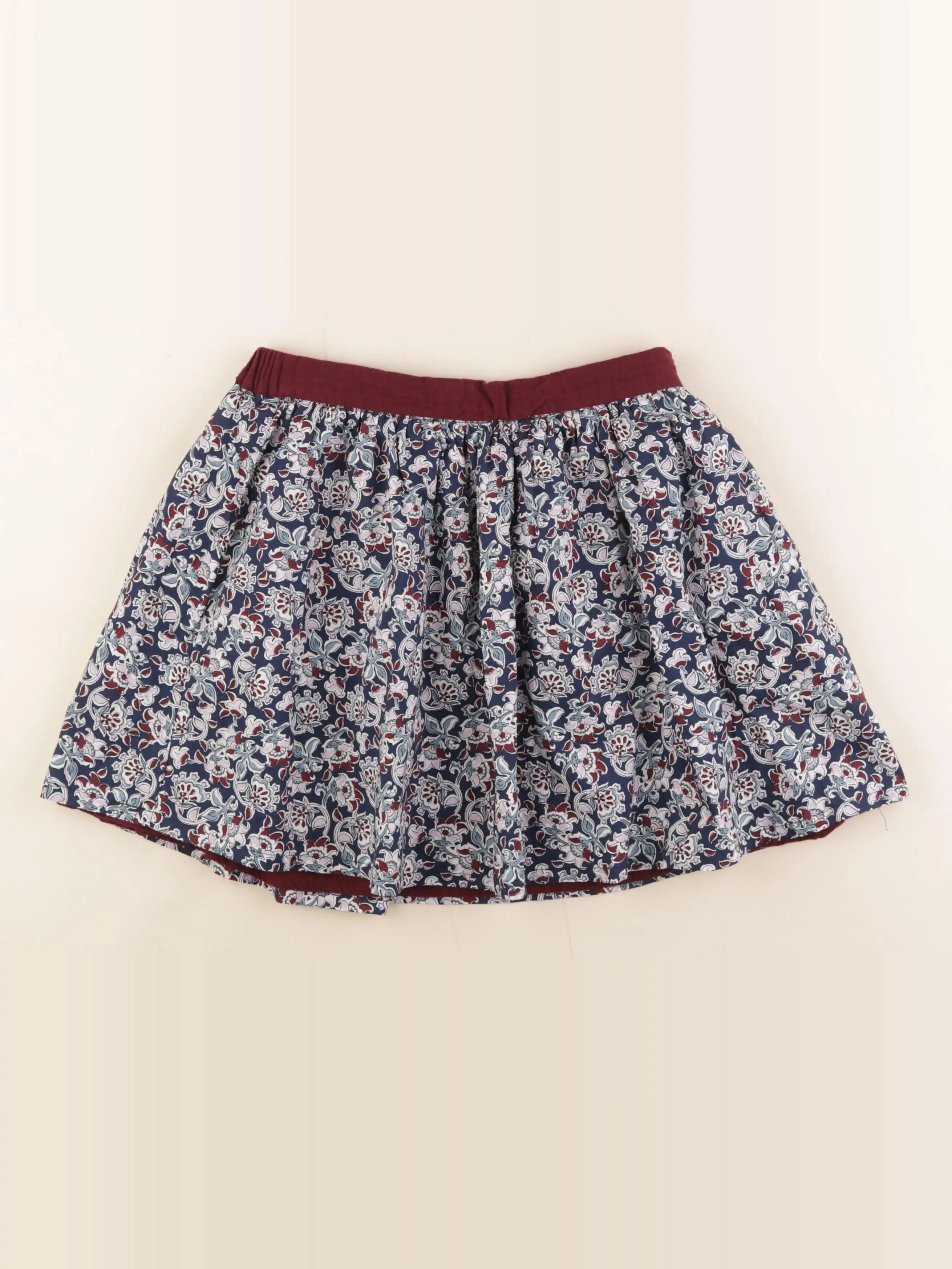 Vertbaudet - jupe réversible multicolore - 11/12 ans