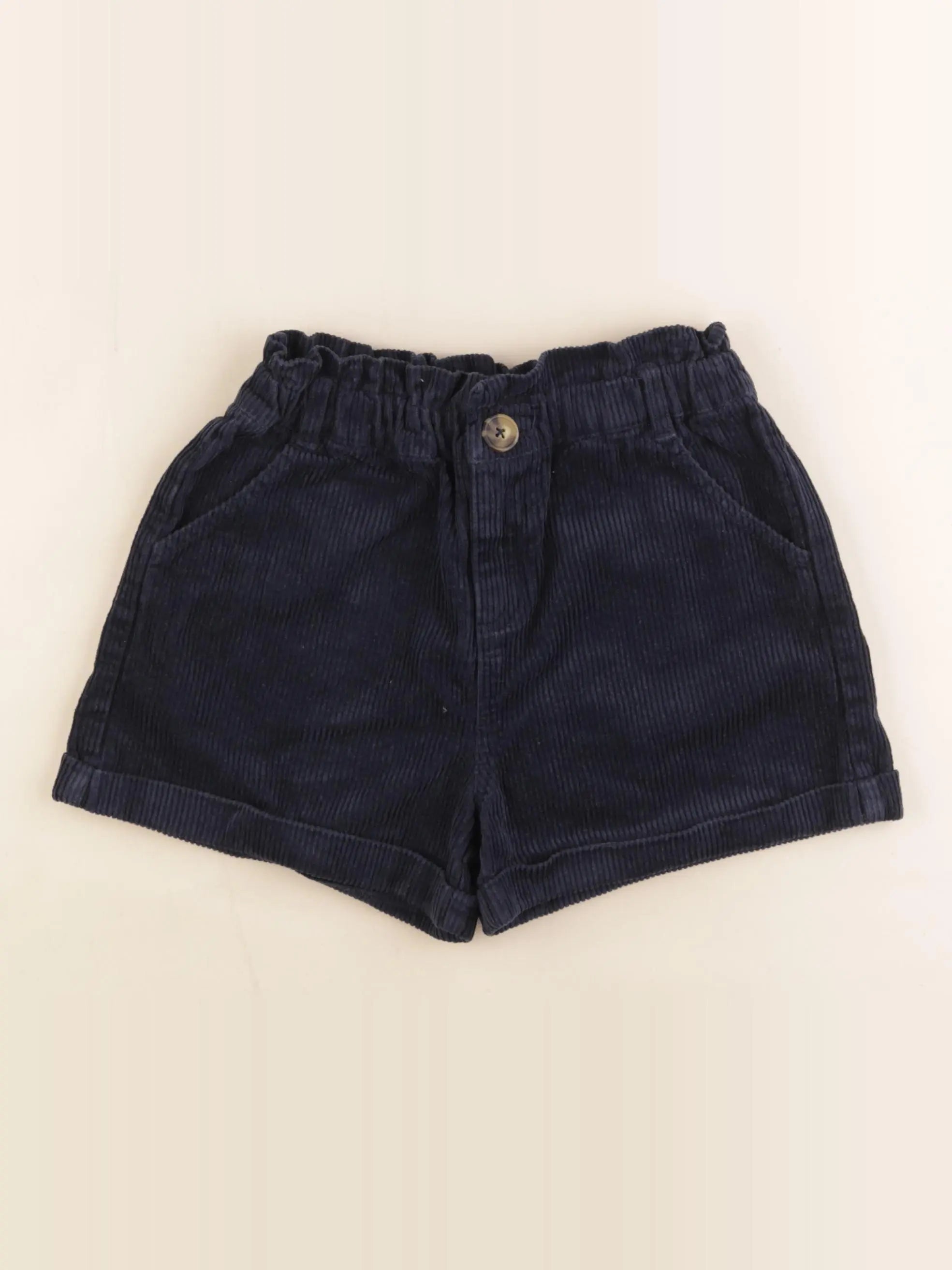 Vertbaudet - short bleu - 7 ans