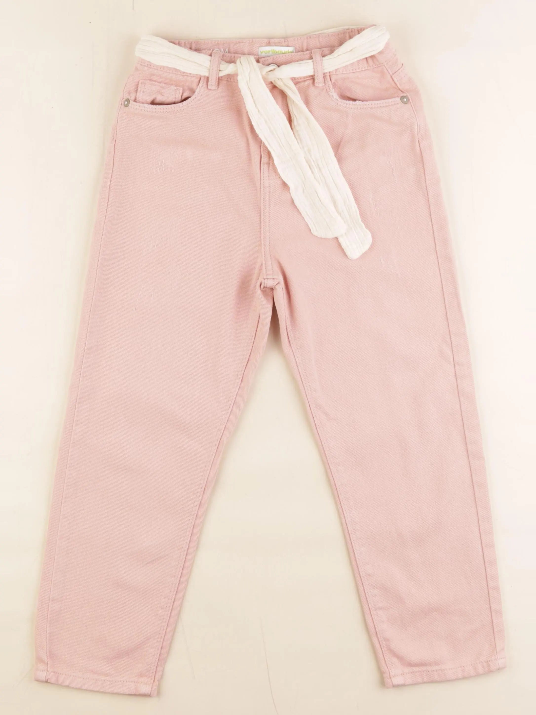 Vertbaudet - jean rose - 7 ans