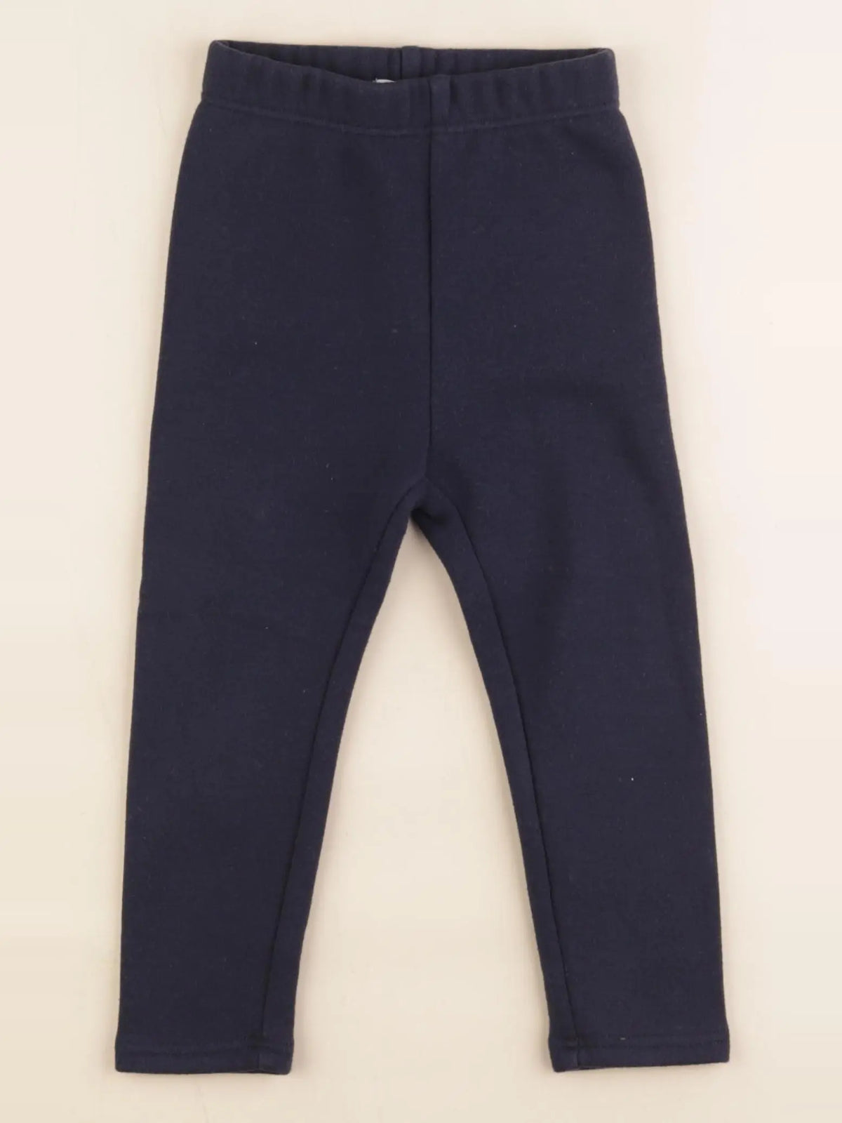 Vertbaudet - legging doublé bleu - 3 ans