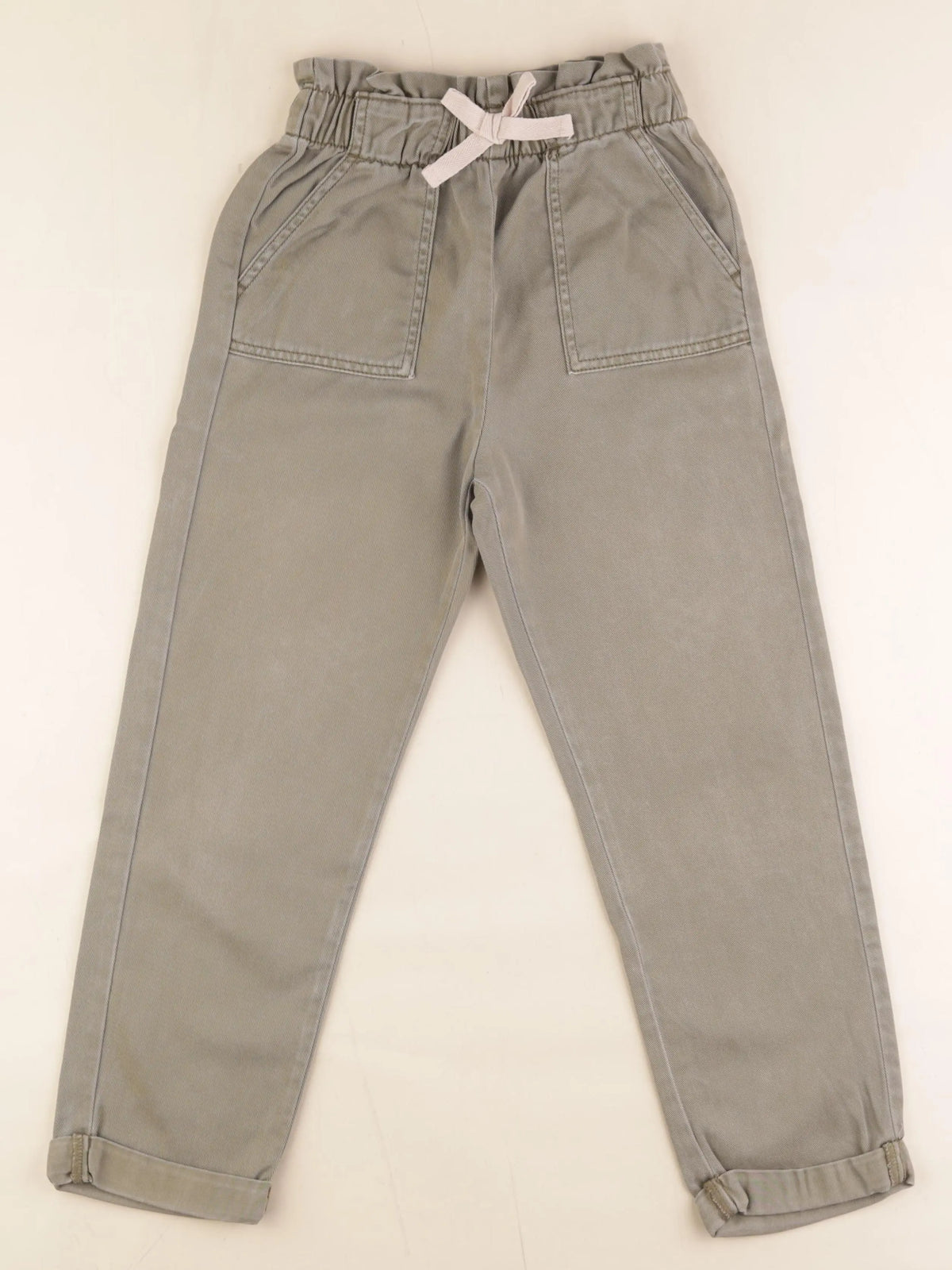 Vertbaudet - pantalon vert - 9 ans
