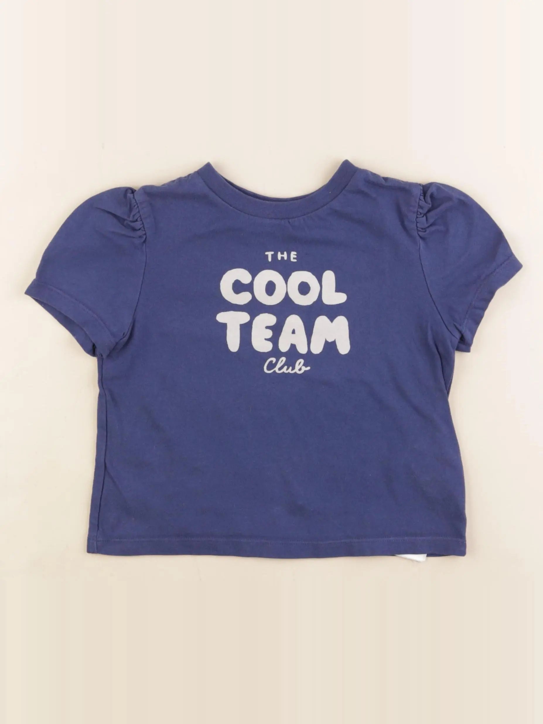 Cyrillus - tee-shirt bleu - 4 ans