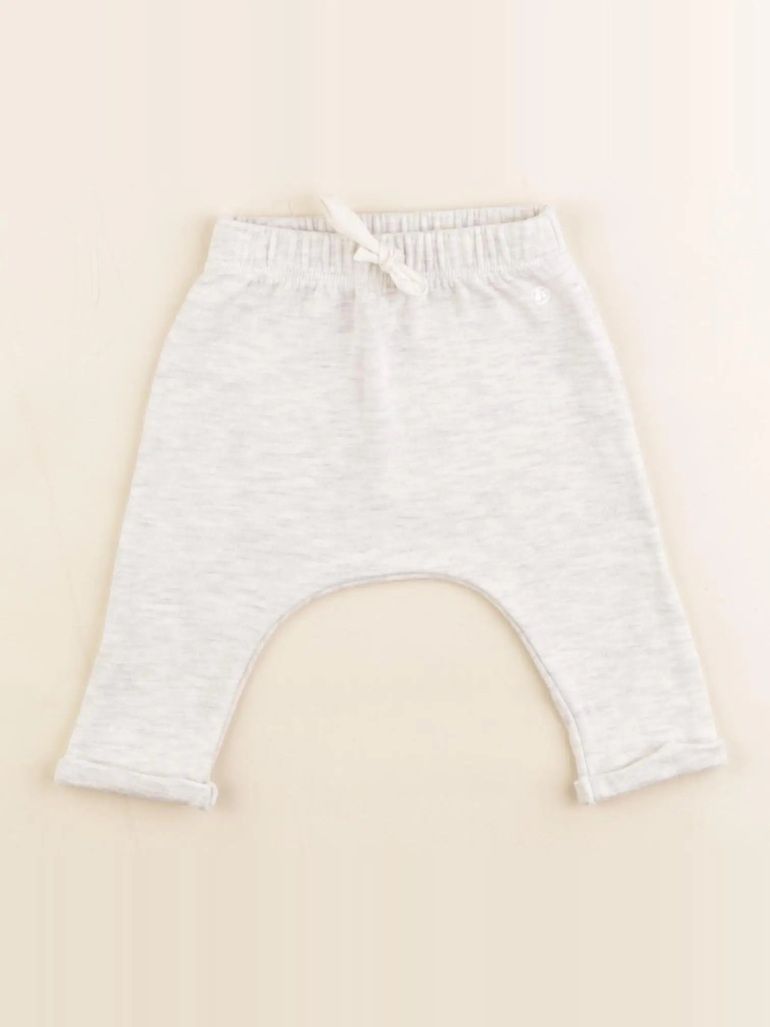 Petit Bateau - sarouel gris - 3 mois
