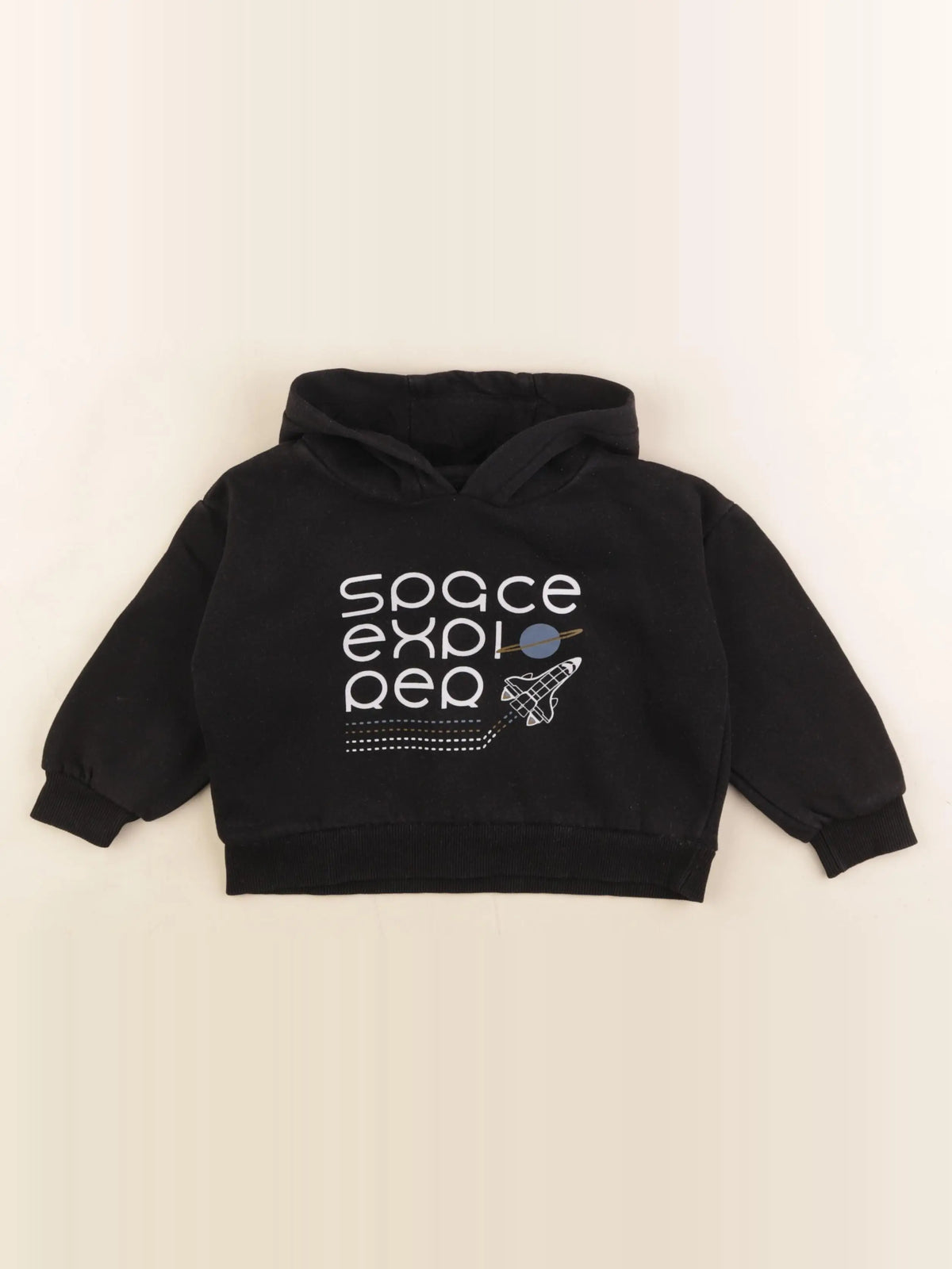 Vertbaudet - sweat noir - 3 ans