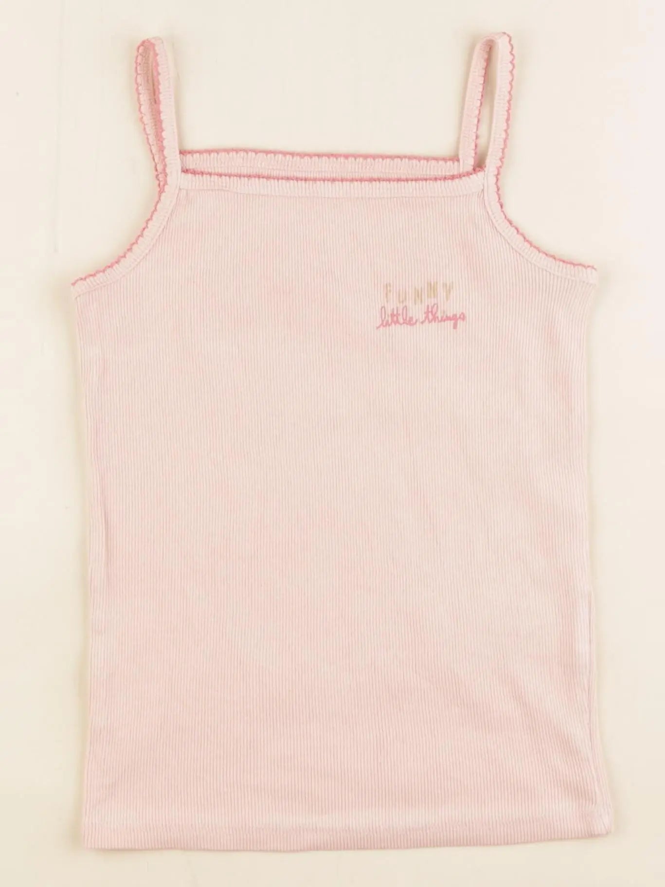 Vertbaudet - maillot de corps rose - 8 ans