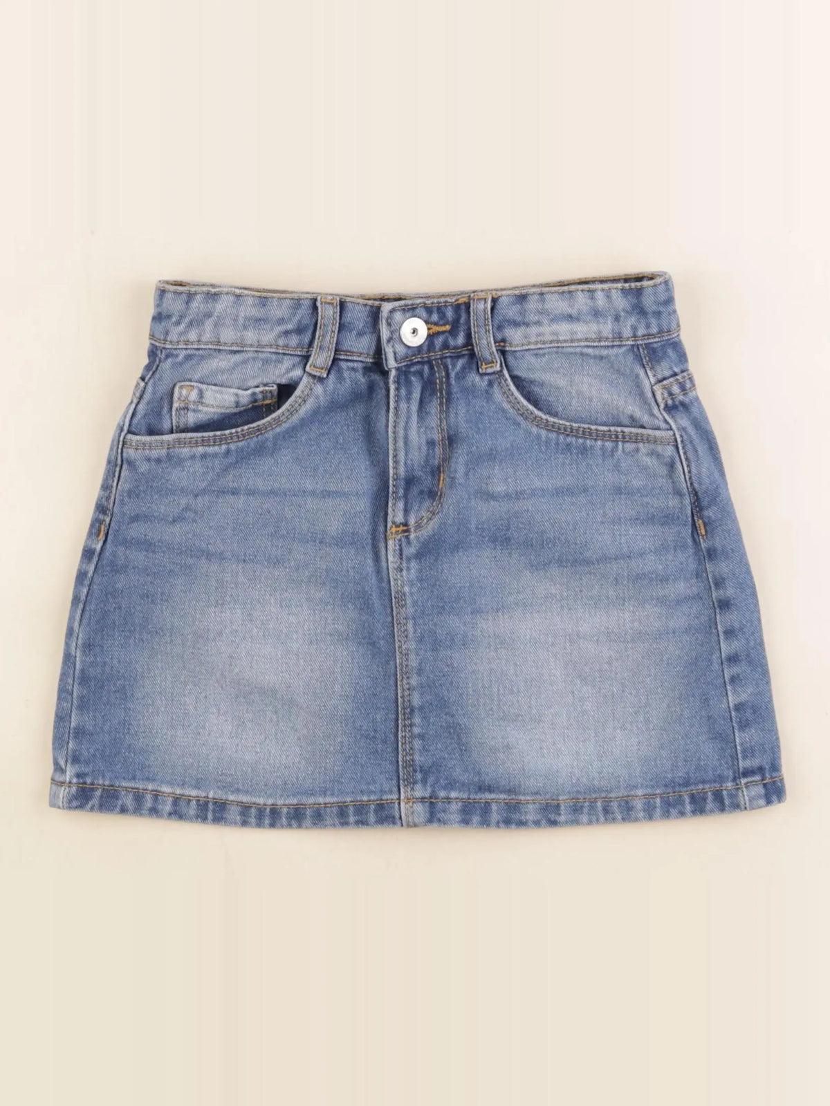 Vertbaudet - jupe bleu - 6 ans