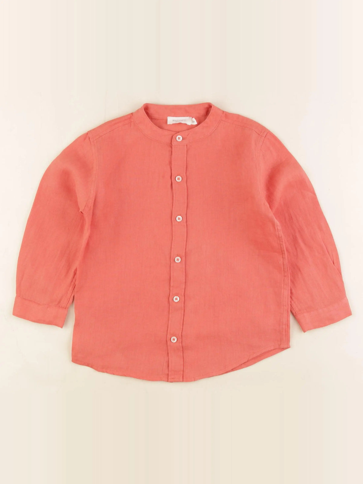 Boutchou - chemise orange - 36 mois
