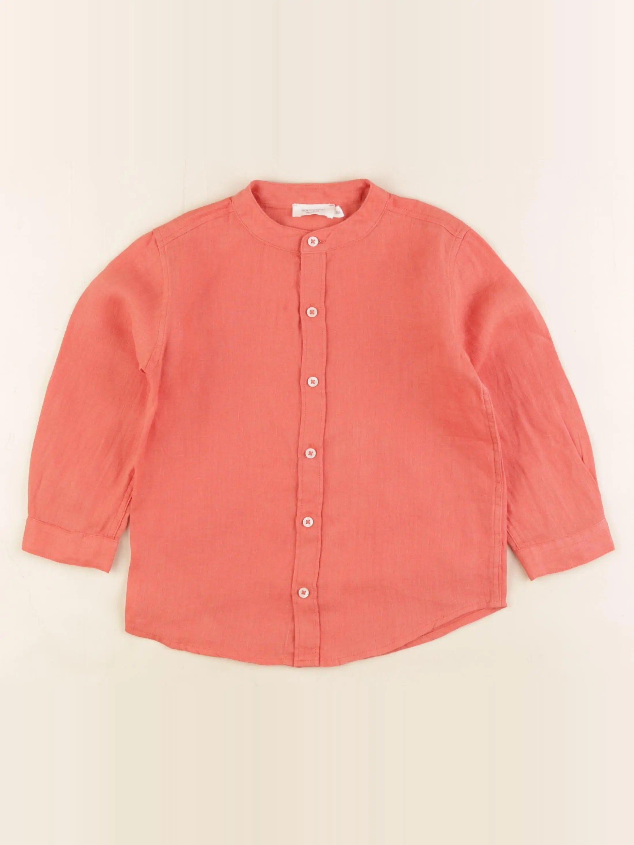 Boutchou - chemise orange - 36 mois