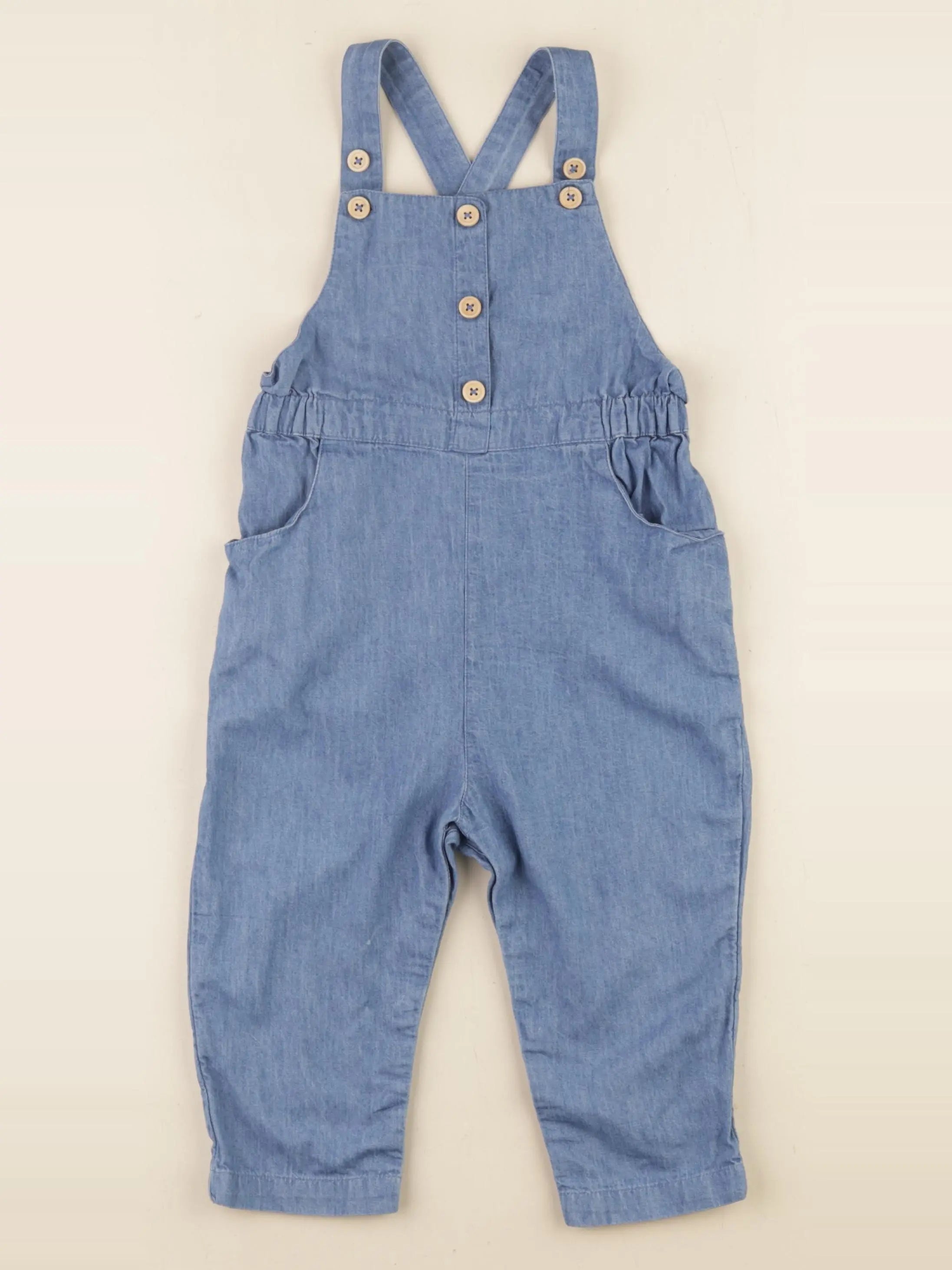 Cyrillus - salopette bleu - 24 mois