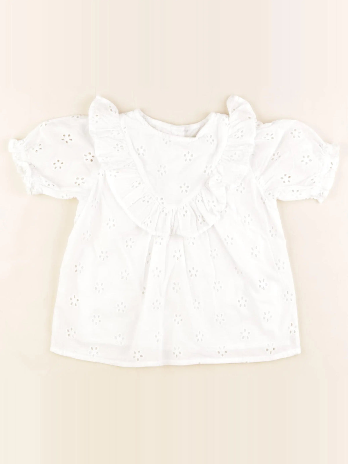 Vertbaudet - blouse blanc - 4 ans
