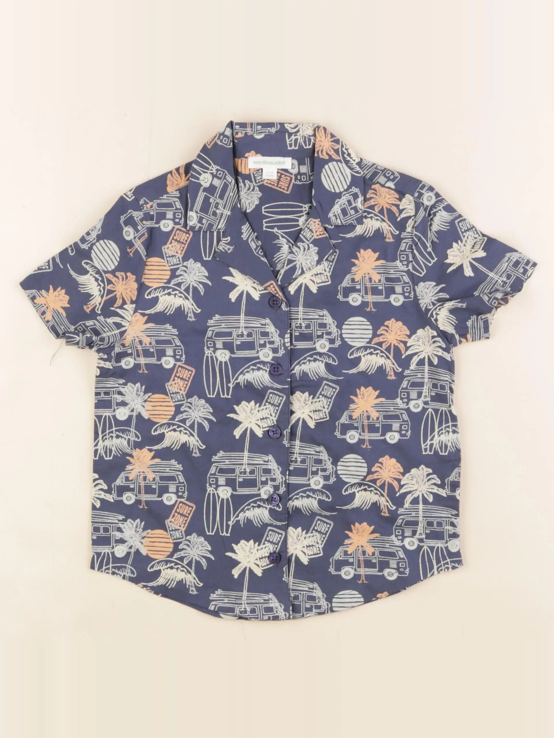 Vertbaudet - chemise multicolore - 3 ans