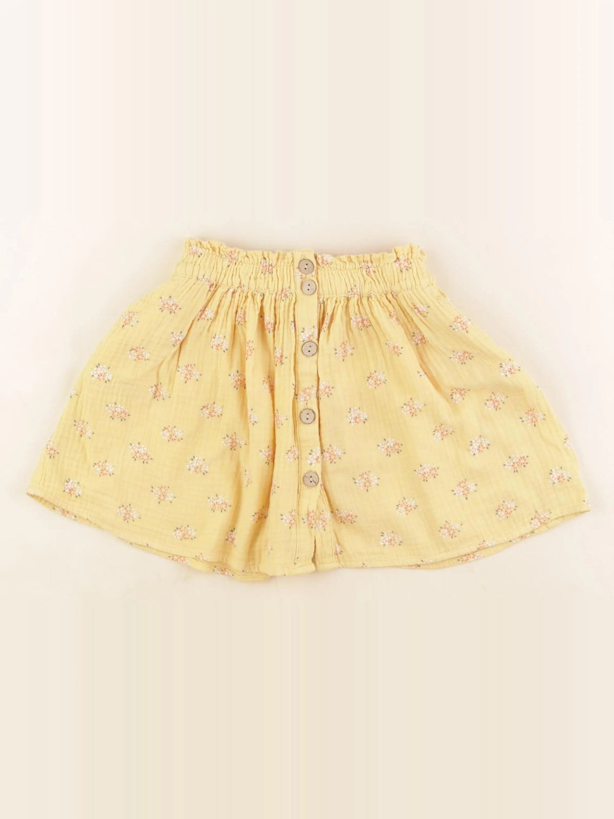 Vertbaudet - jupe jaune - 5 ans