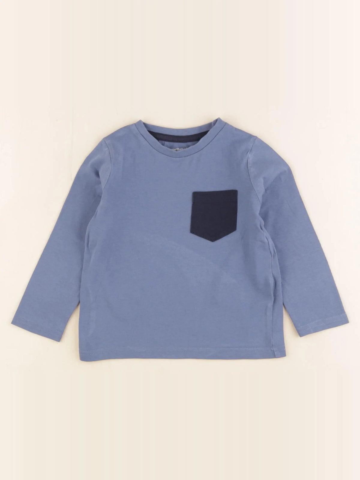 Vertbaudet - tee-shirt bleu - 2 ans